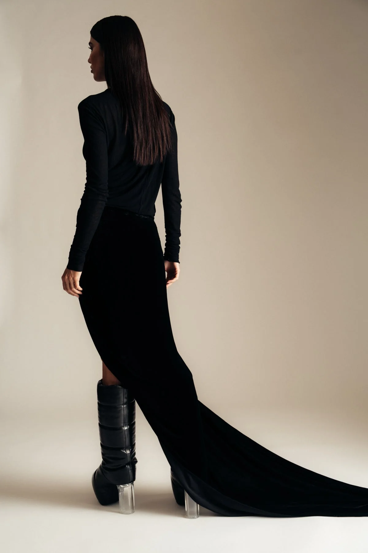 RICK OWENS | WOVEN EDFU SKIRT - Image 3
