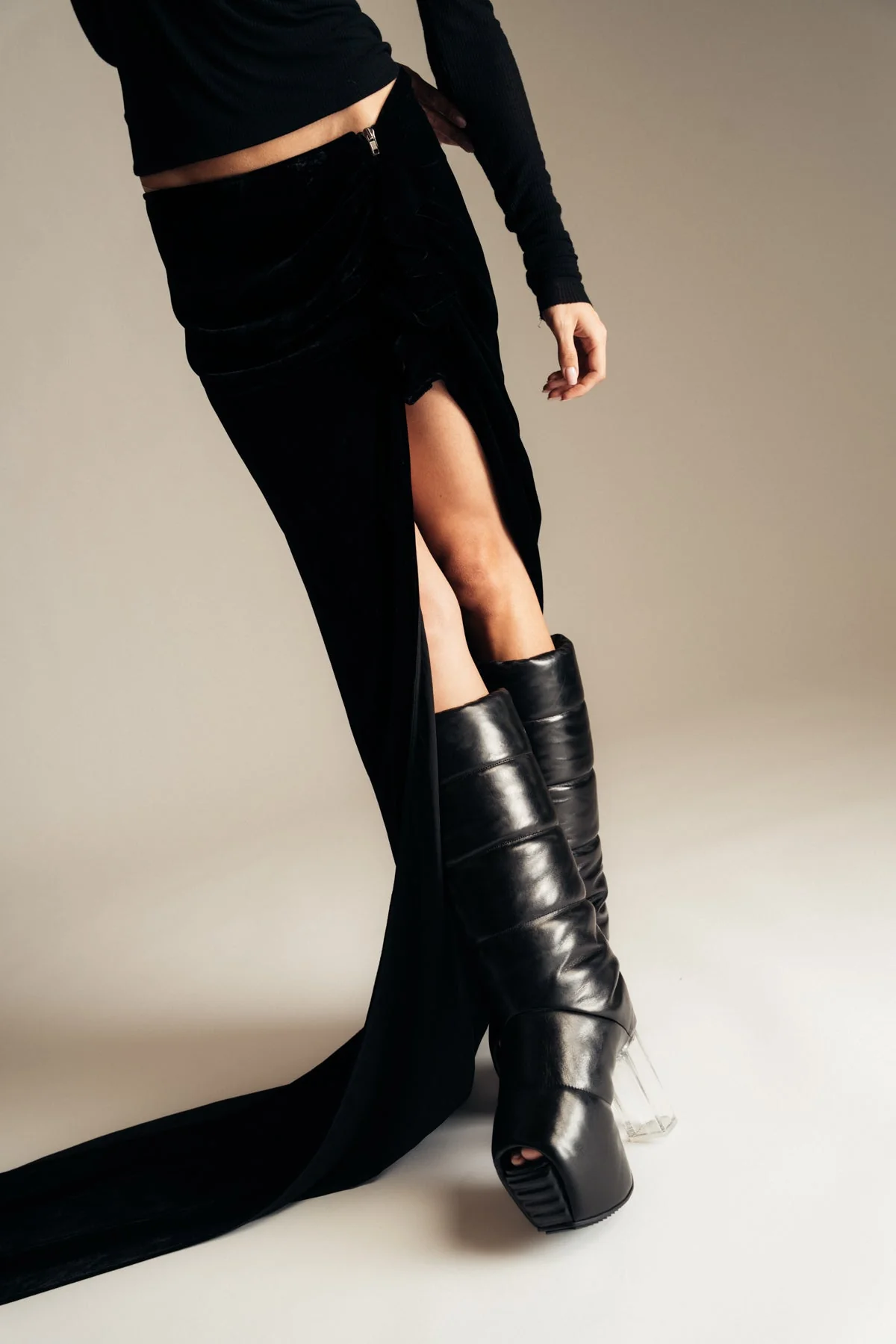 RICK OWENS | WOVEN EDFU SKIRT - Image 4