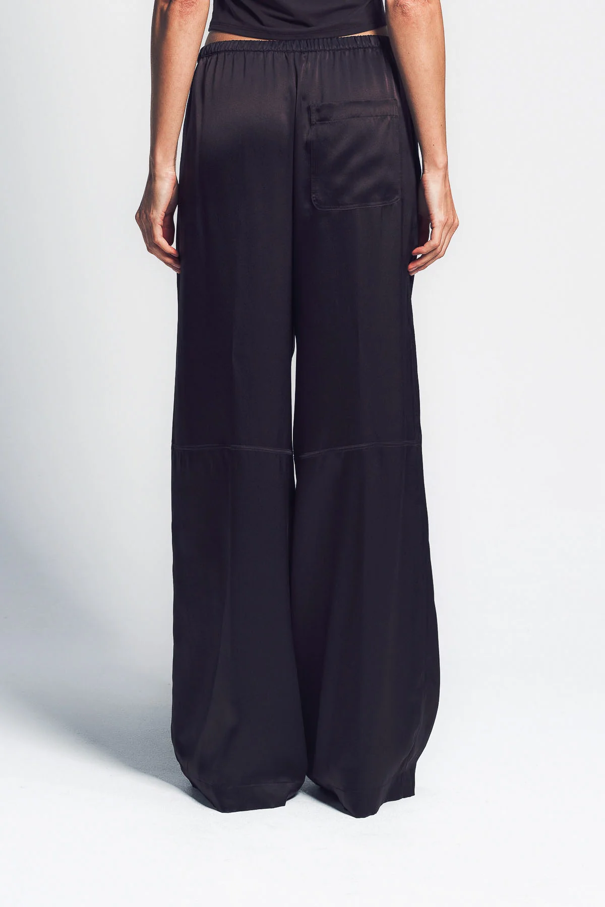 SABLYN | LEXI LOWER RISE RELAXED SILK PANTS - Image 4