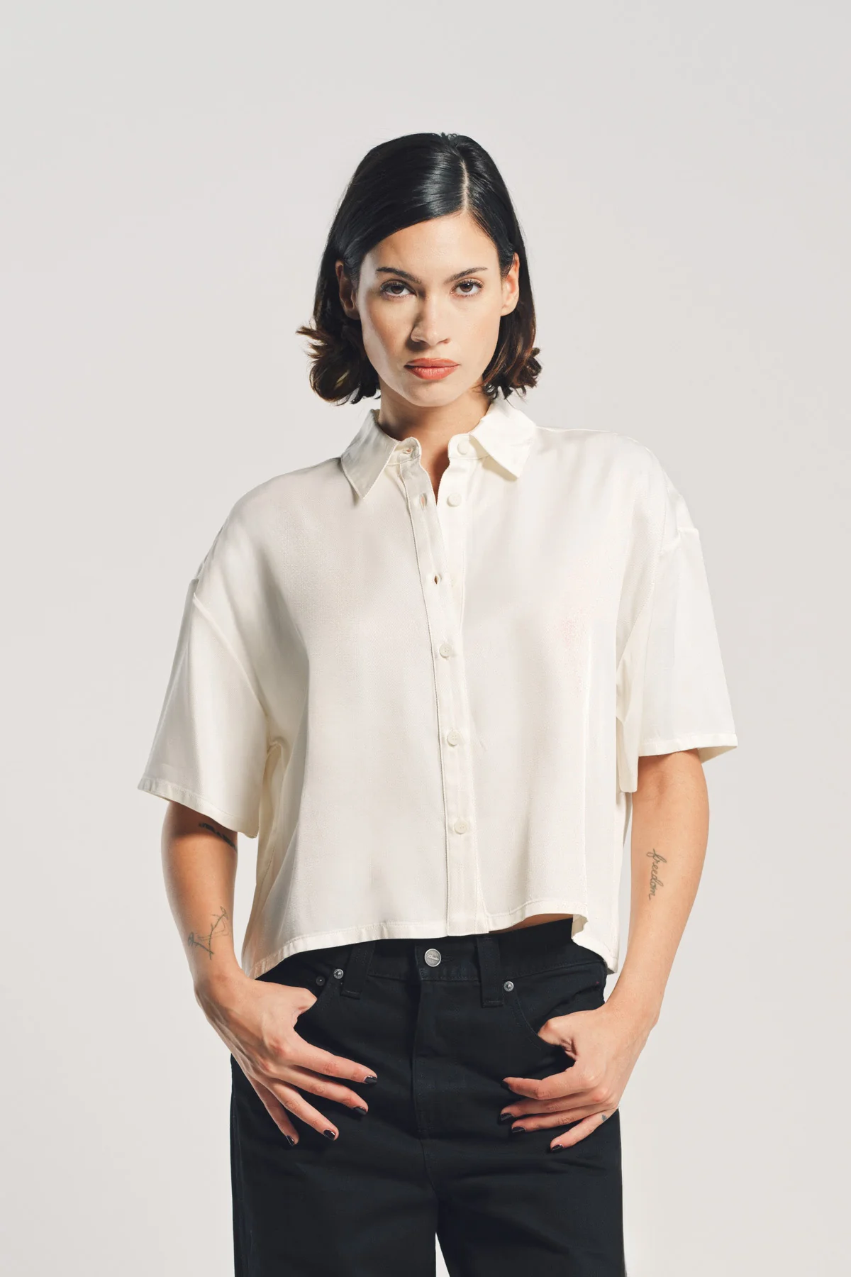 SABLYN | LUCY RELAXED COLLARED BUTTON UP SHIRT - Image 2