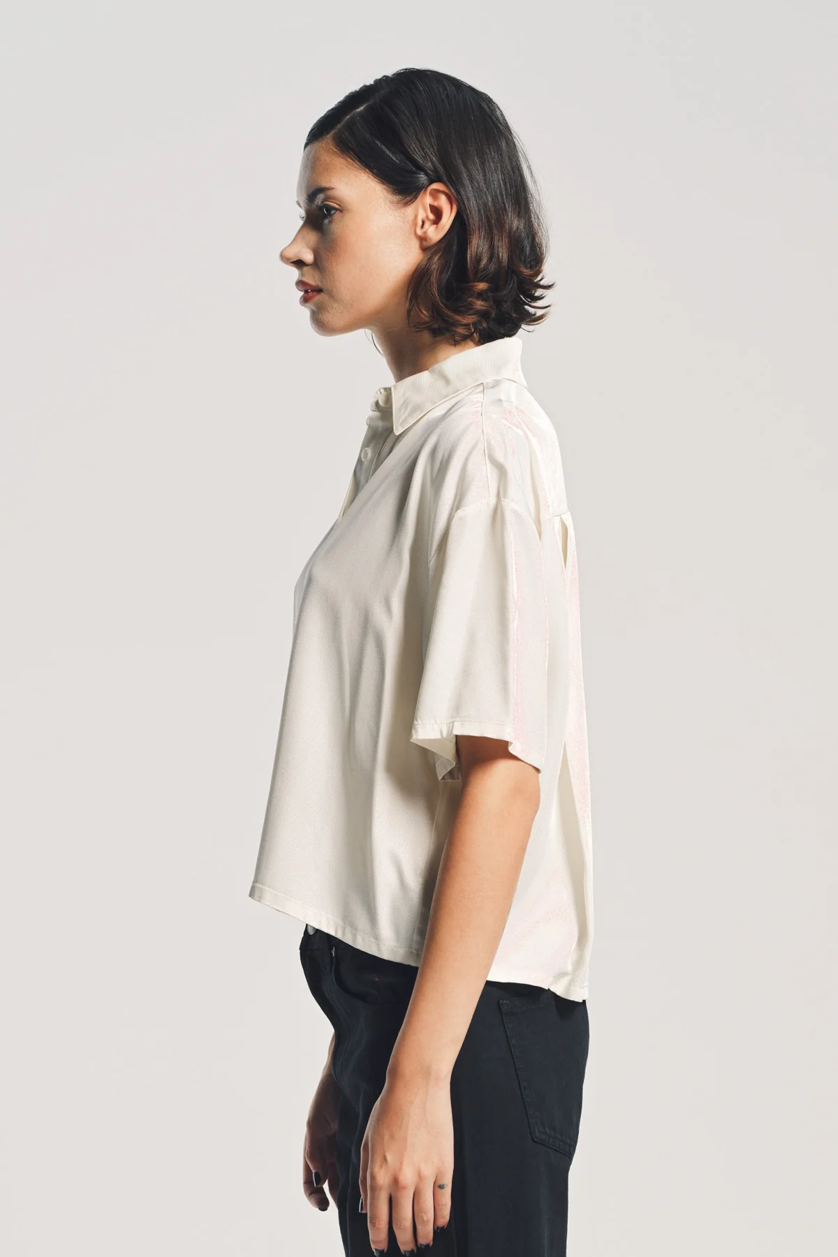 SABLYN | LUCY RELAXED COLLARED BUTTON UP SHIRT - Image 3