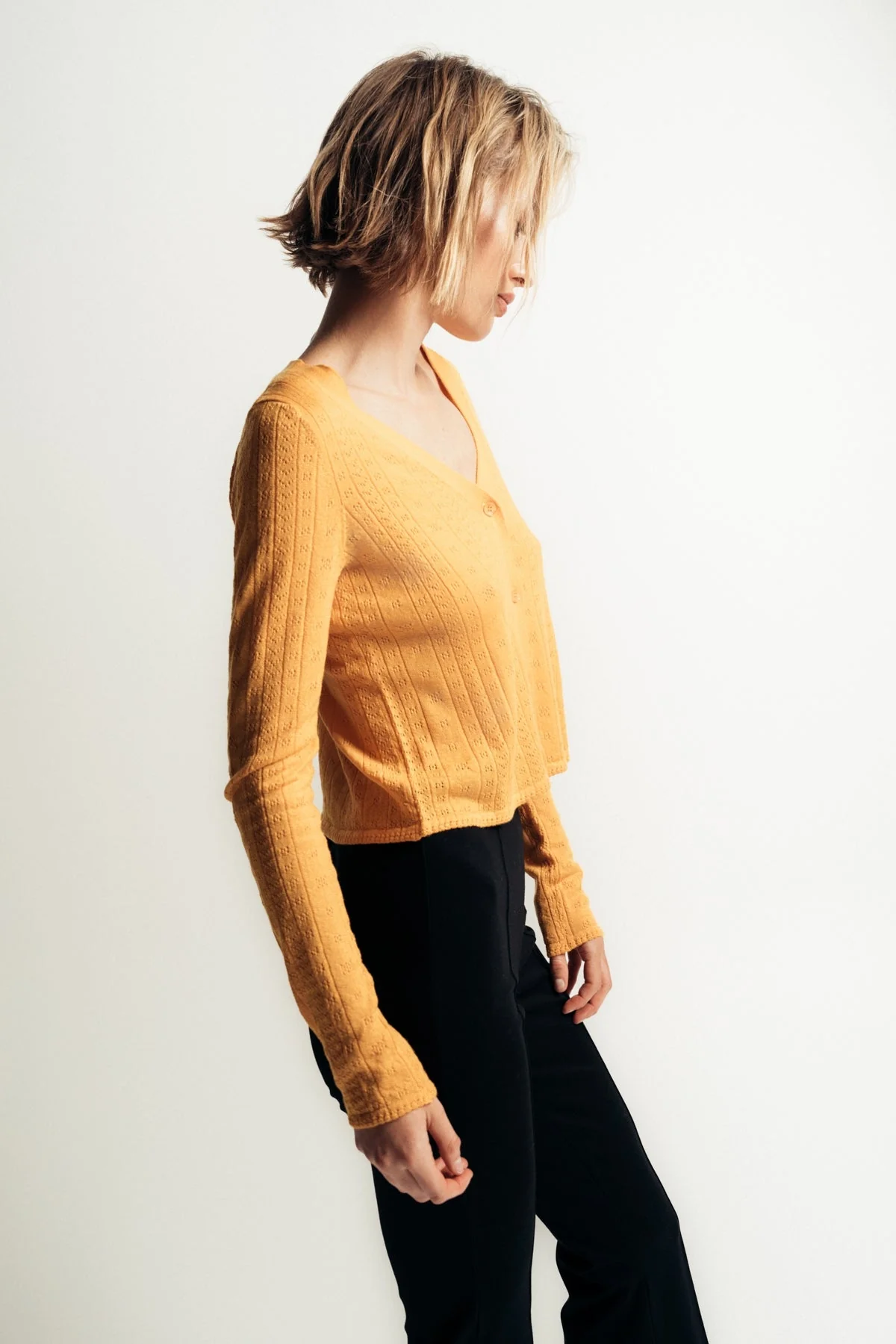 SABLYN | VINCENT POINTELLE KNIT CARDIGAN - Image 3
