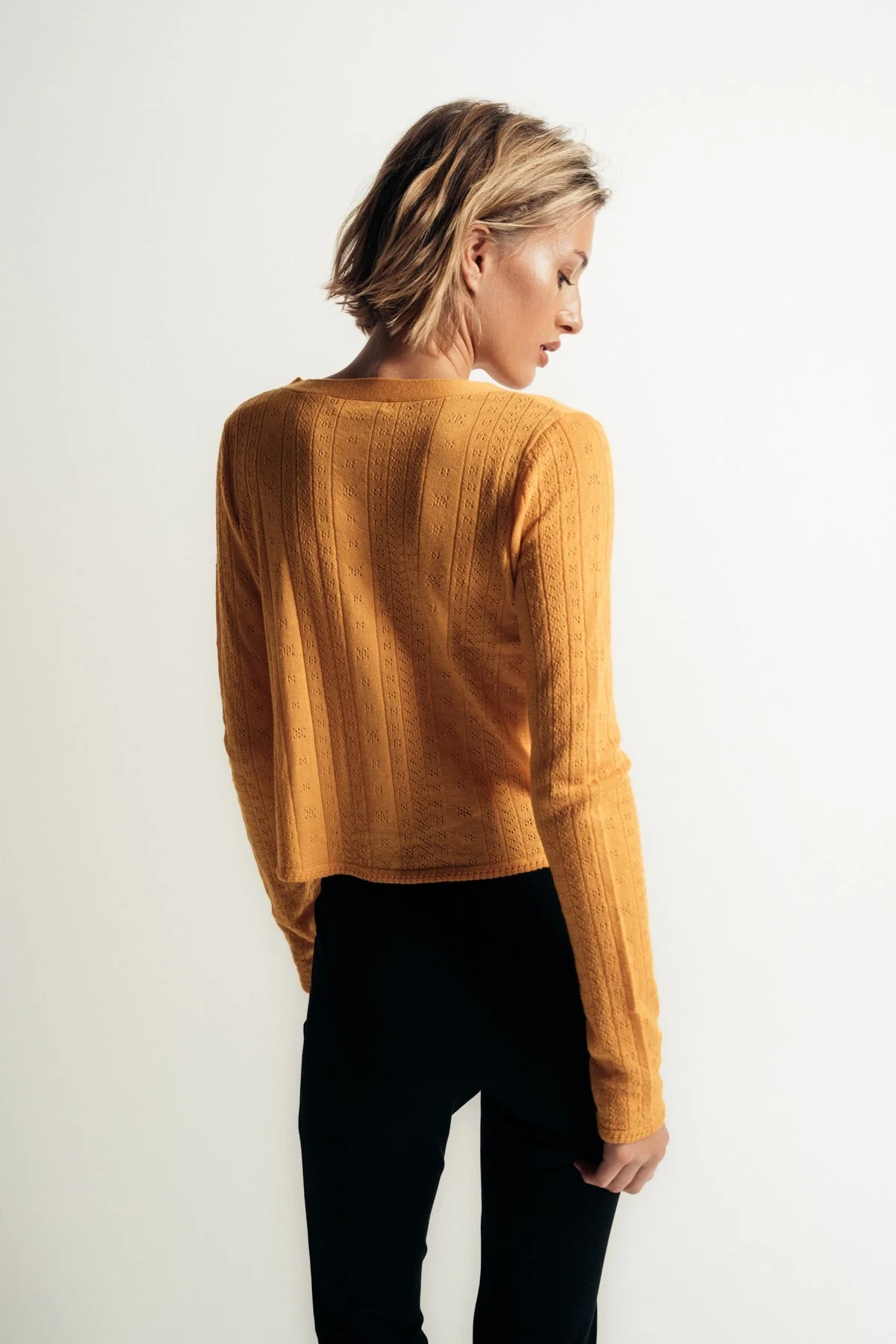 SABLYN | VINCENT POINTELLE KNIT CARDIGAN - Image 4