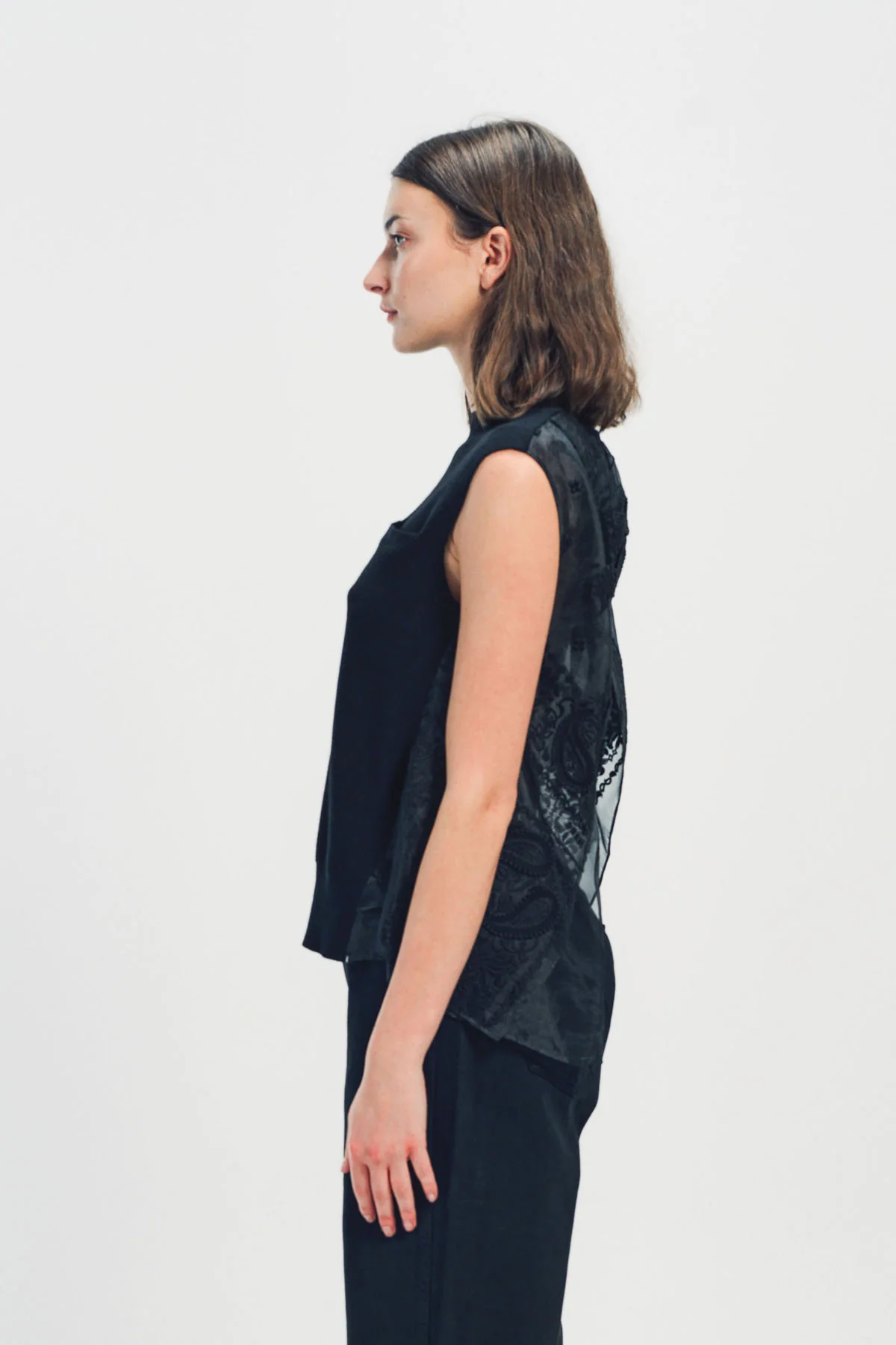 SACAI | BANDANA EMBROIDERED PULLOVER - Image 3
