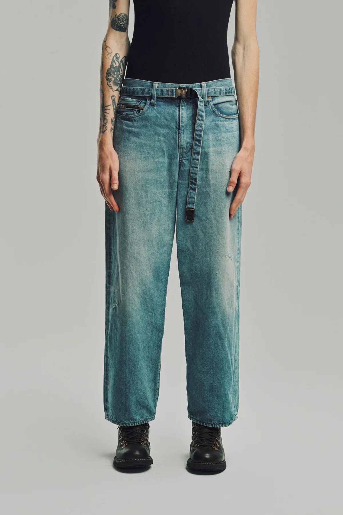SACAI | BEYONDEXX DENIM PANTS - Image 2