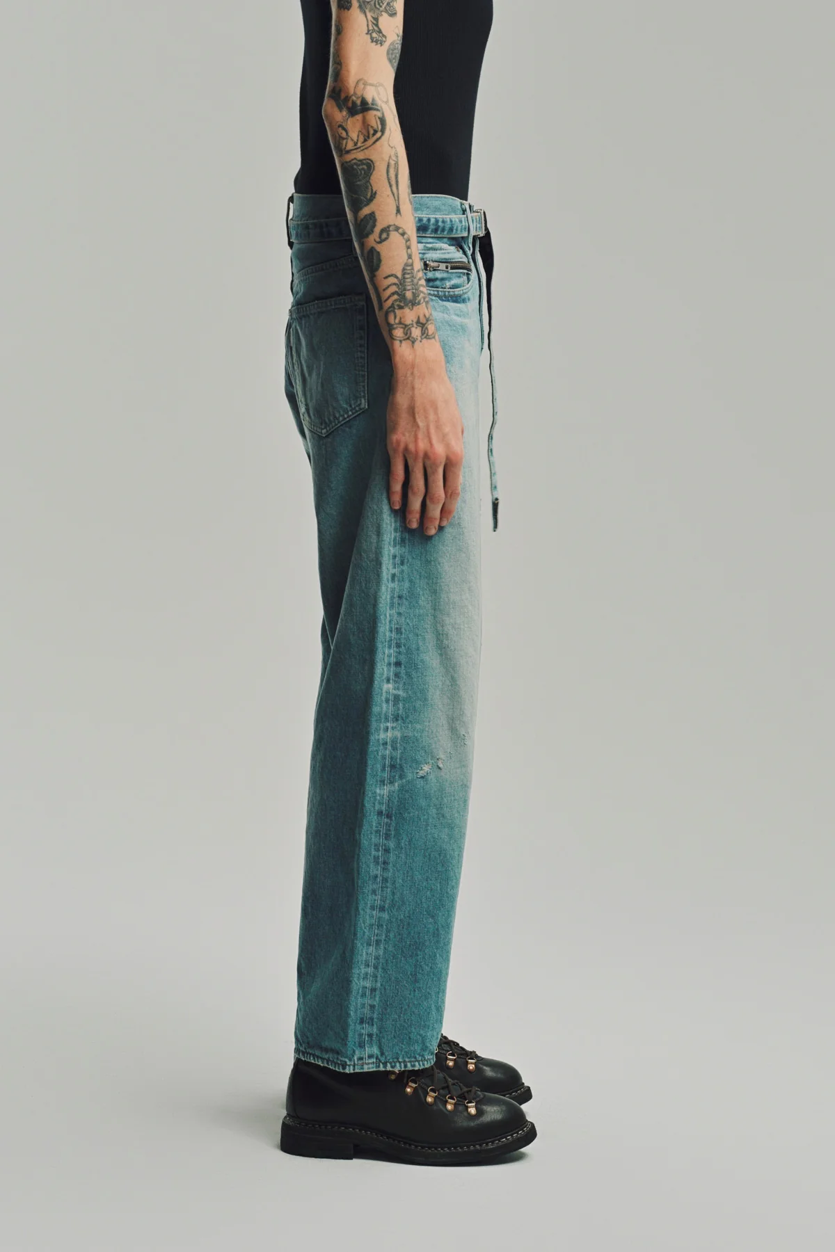 SACAI | BEYONDEXX DENIM PANTS - Image 5