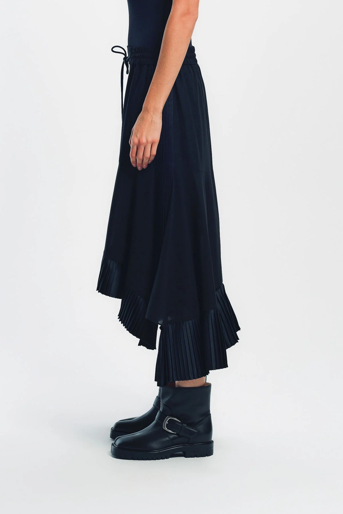 SACAI | BROADCLOTCH SKIRT - Image 3