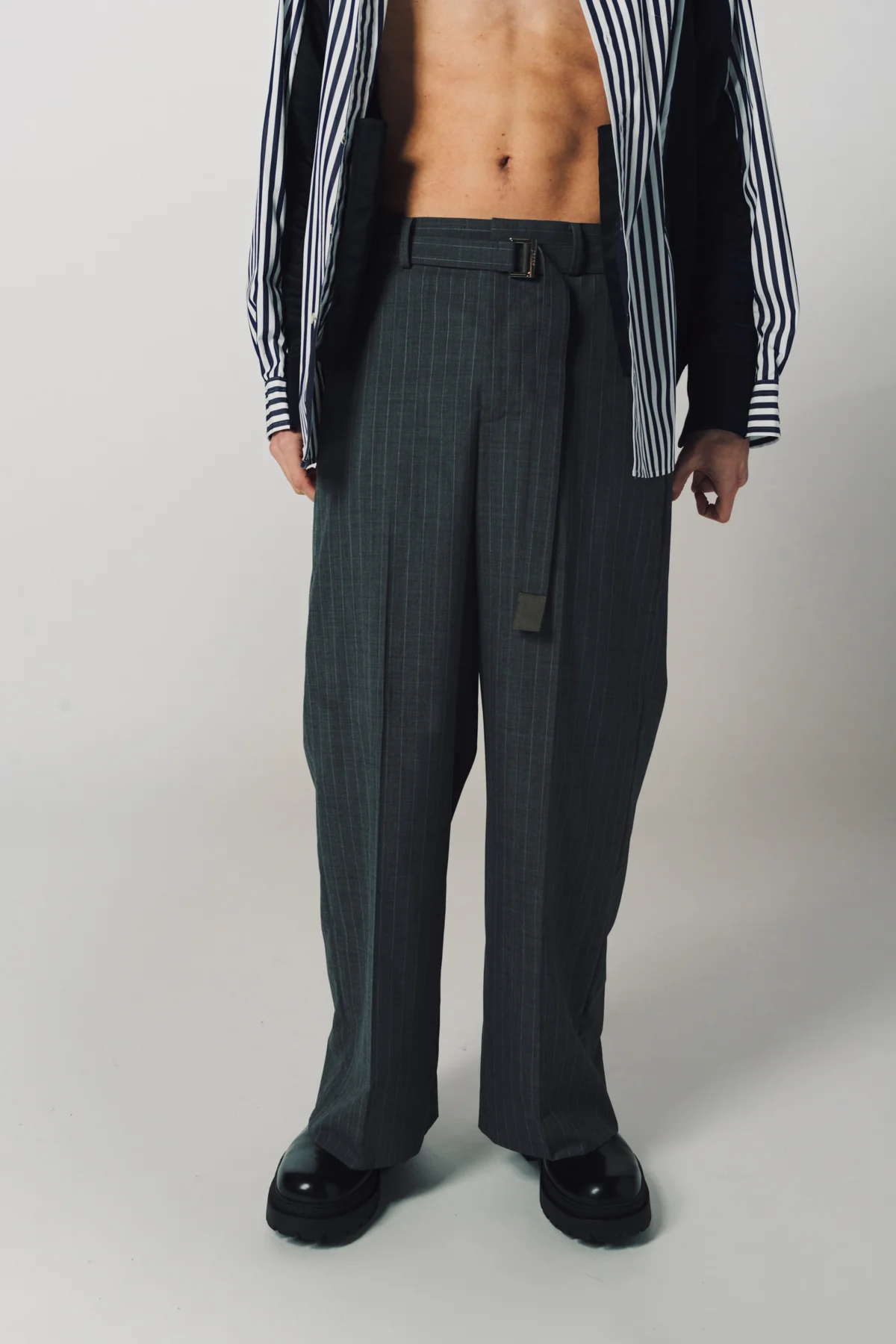 SACAI | CHALK STRIPE PANTS - Image 2