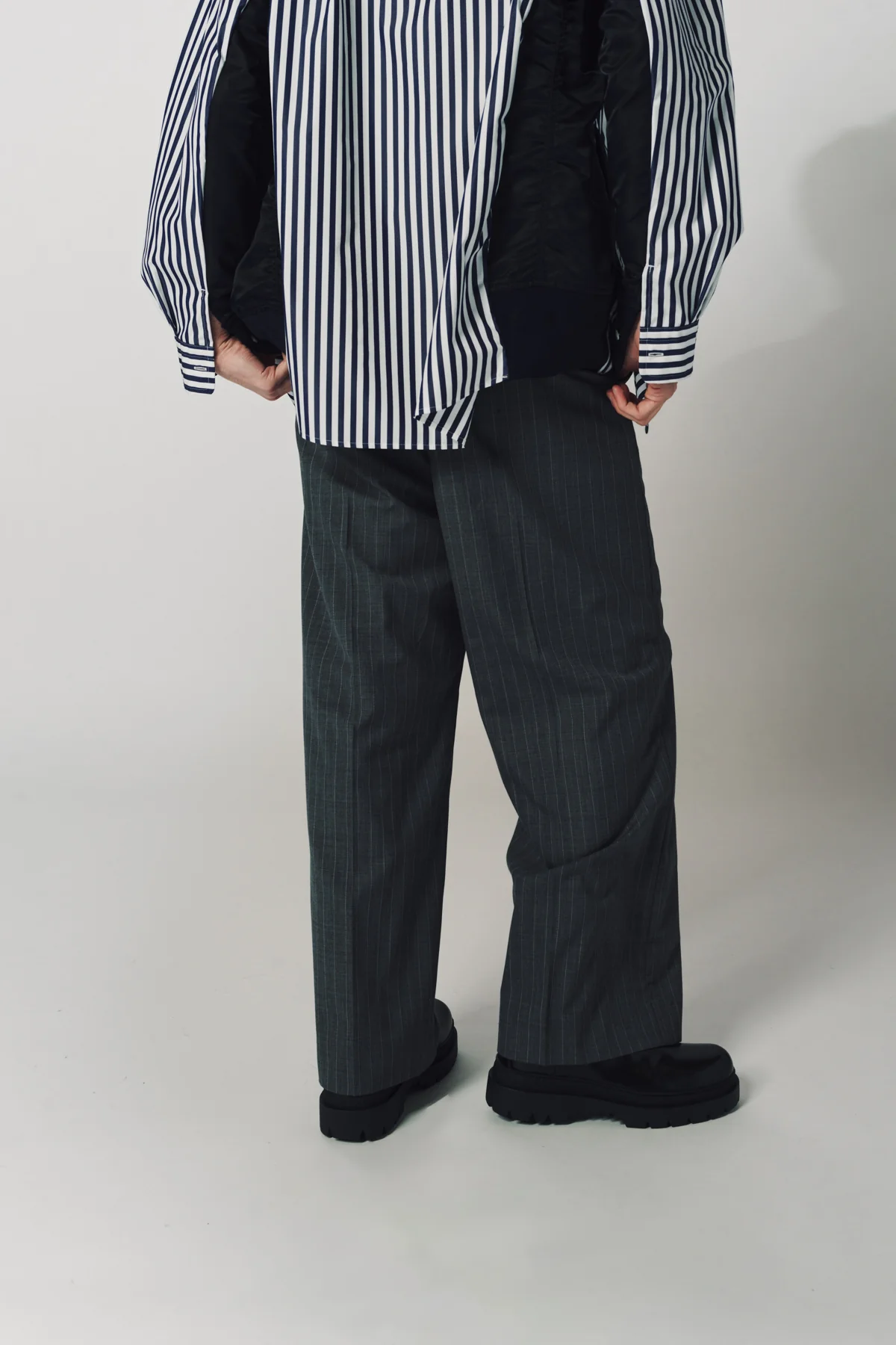 SACAI | CHALK STRIPE PANTS - Image 4