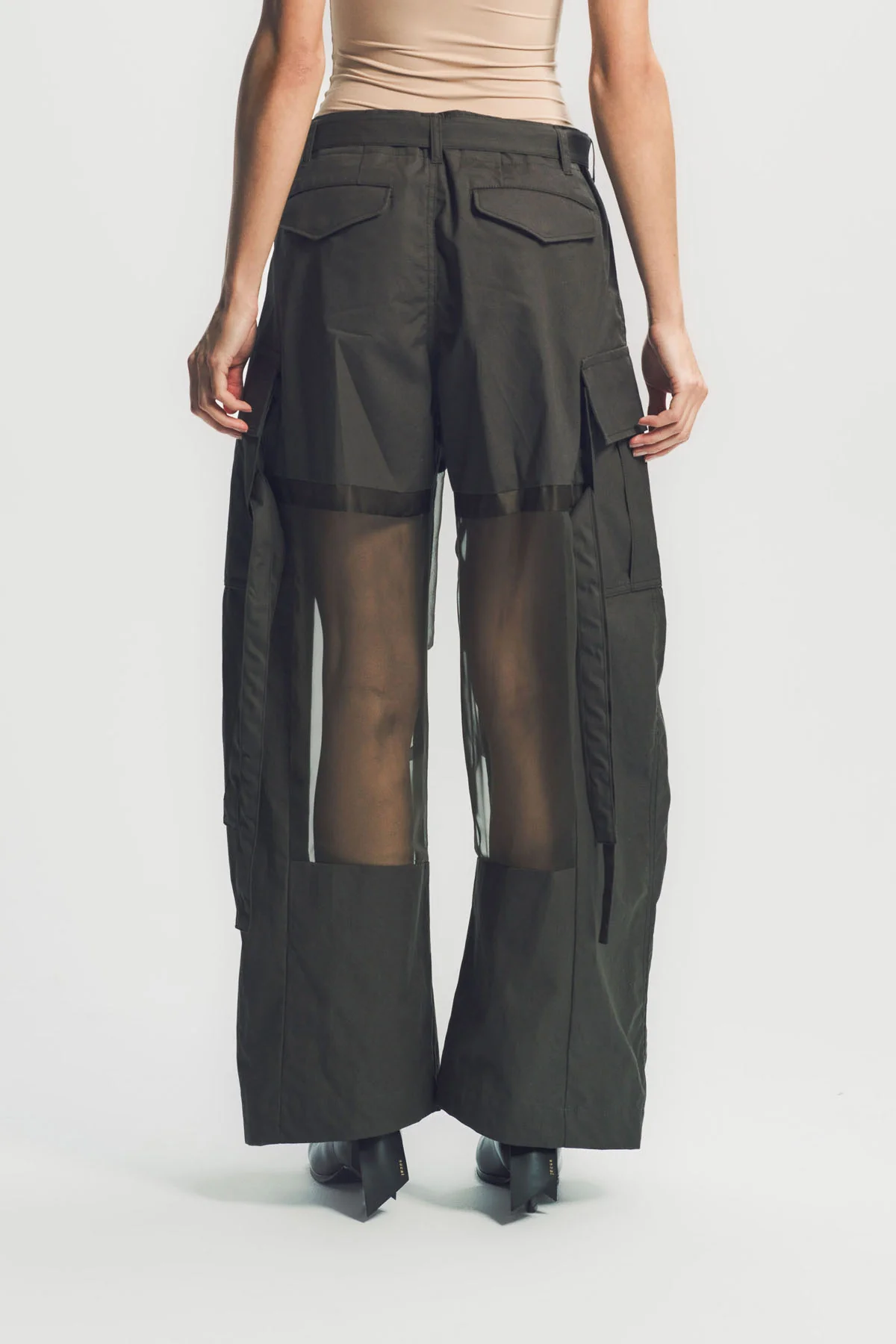 SACAI | COTTON COATING PANTS - Image 4
