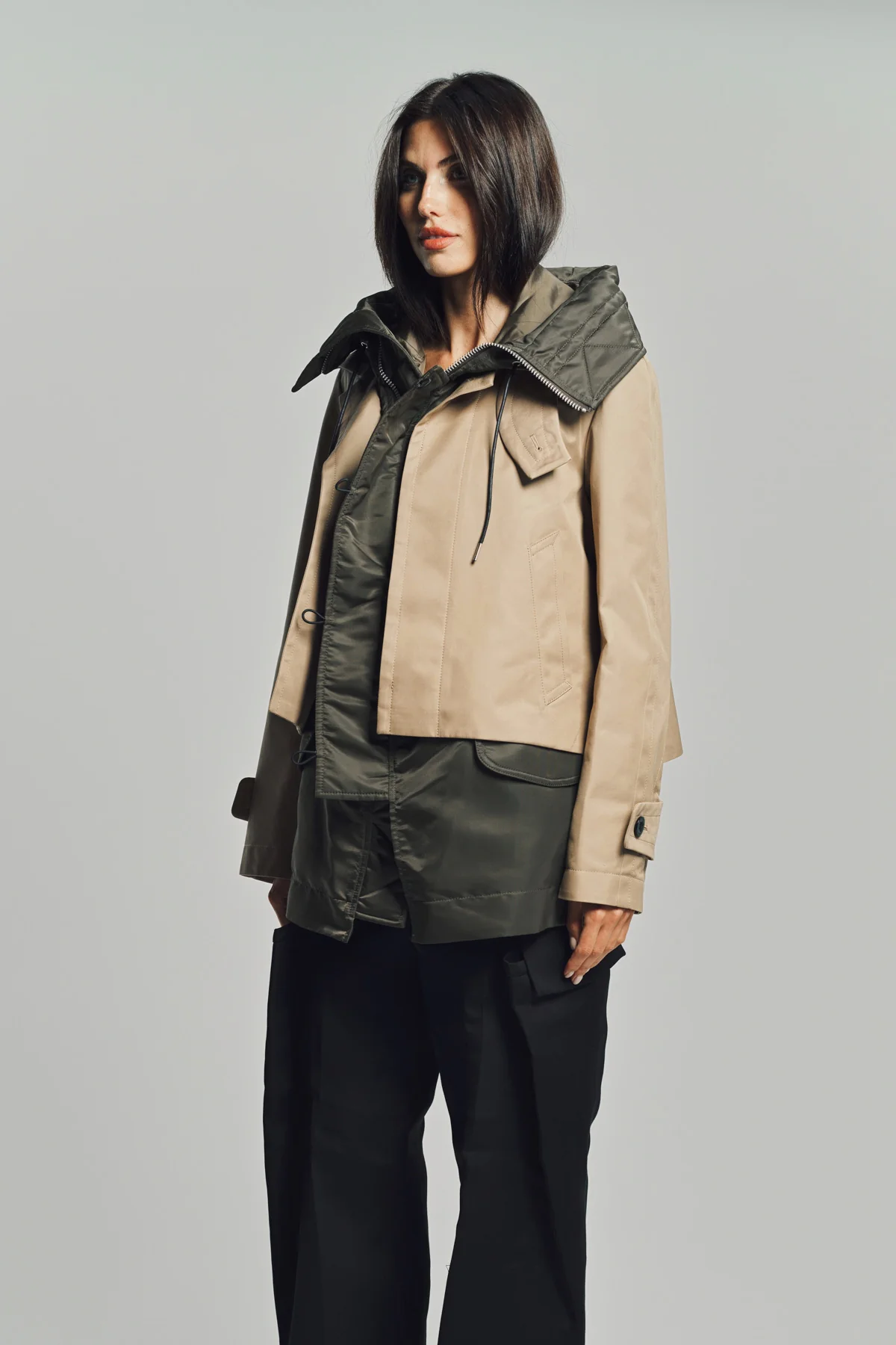 SACAI | COTTON GABARDINE BLOUSON - Image 3