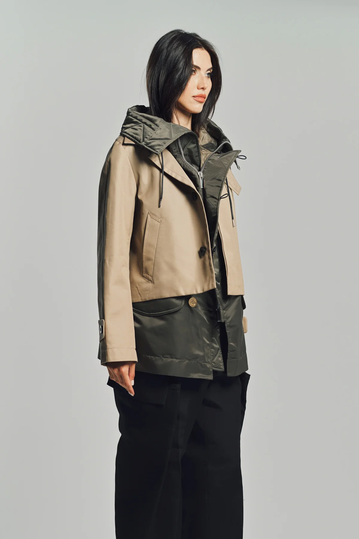 SACAI | COTTON GABARDINE BLOUSON - Image 4