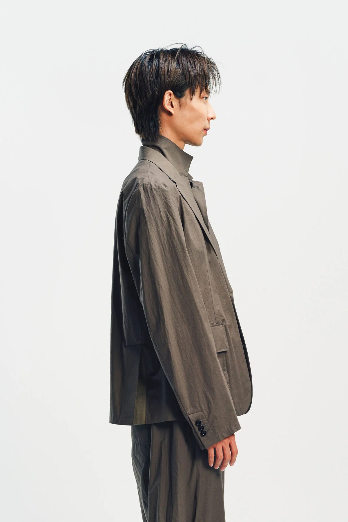SACAI | COTTON TYPEWRITER JACKET - Image 3