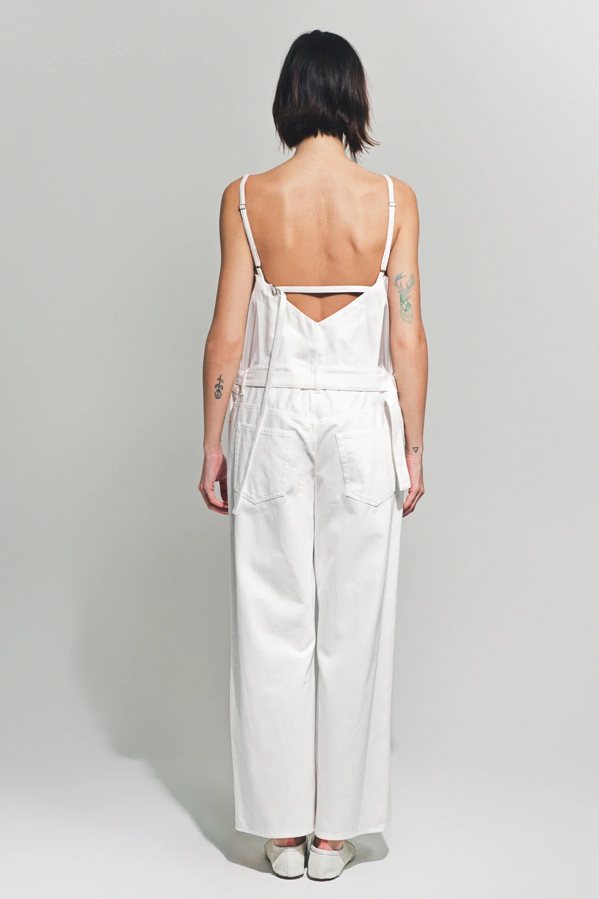 SACAI | DENIM MIX JUMPSUIT - Image 4