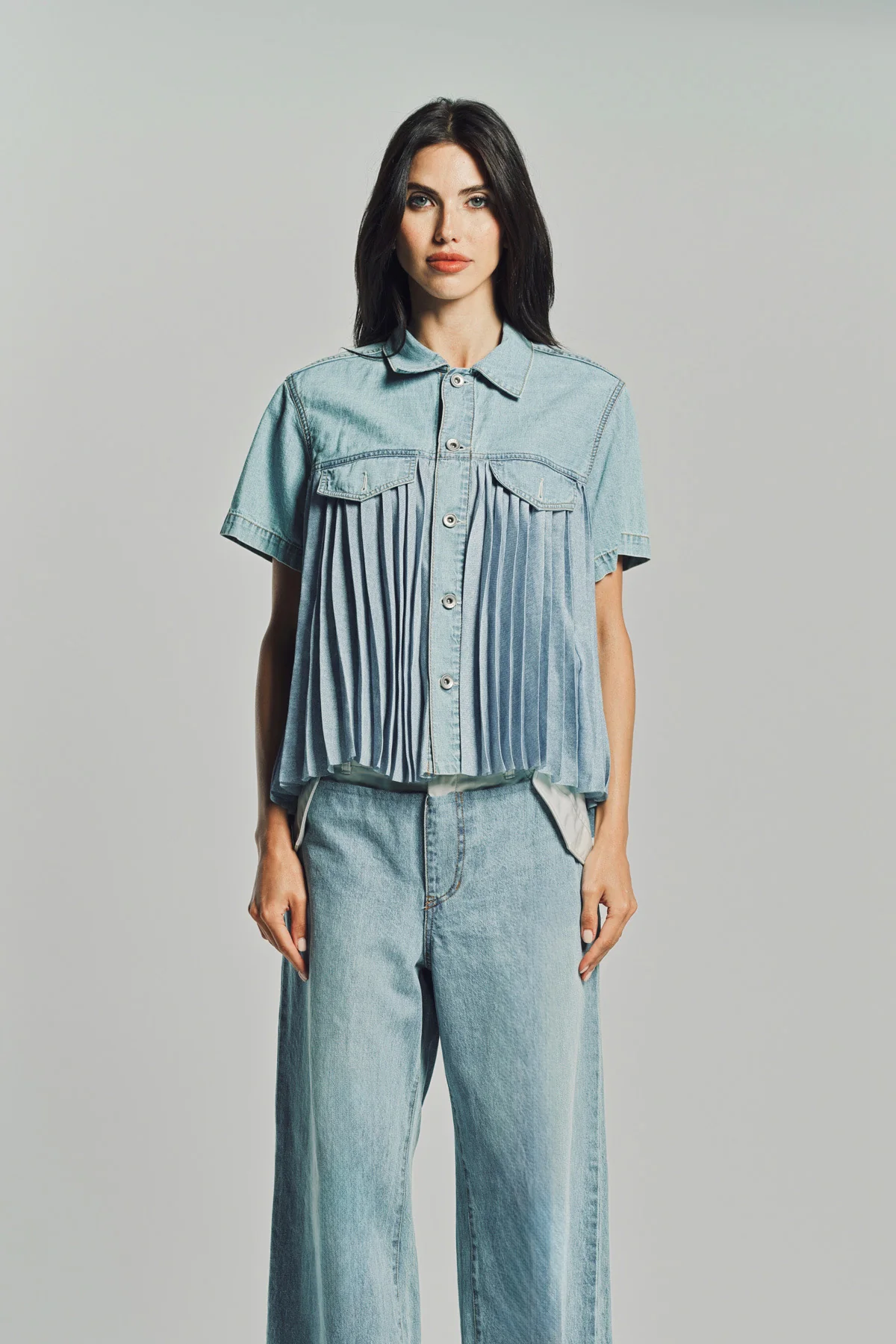 SACAI | DENIM SHIRT - Image 2