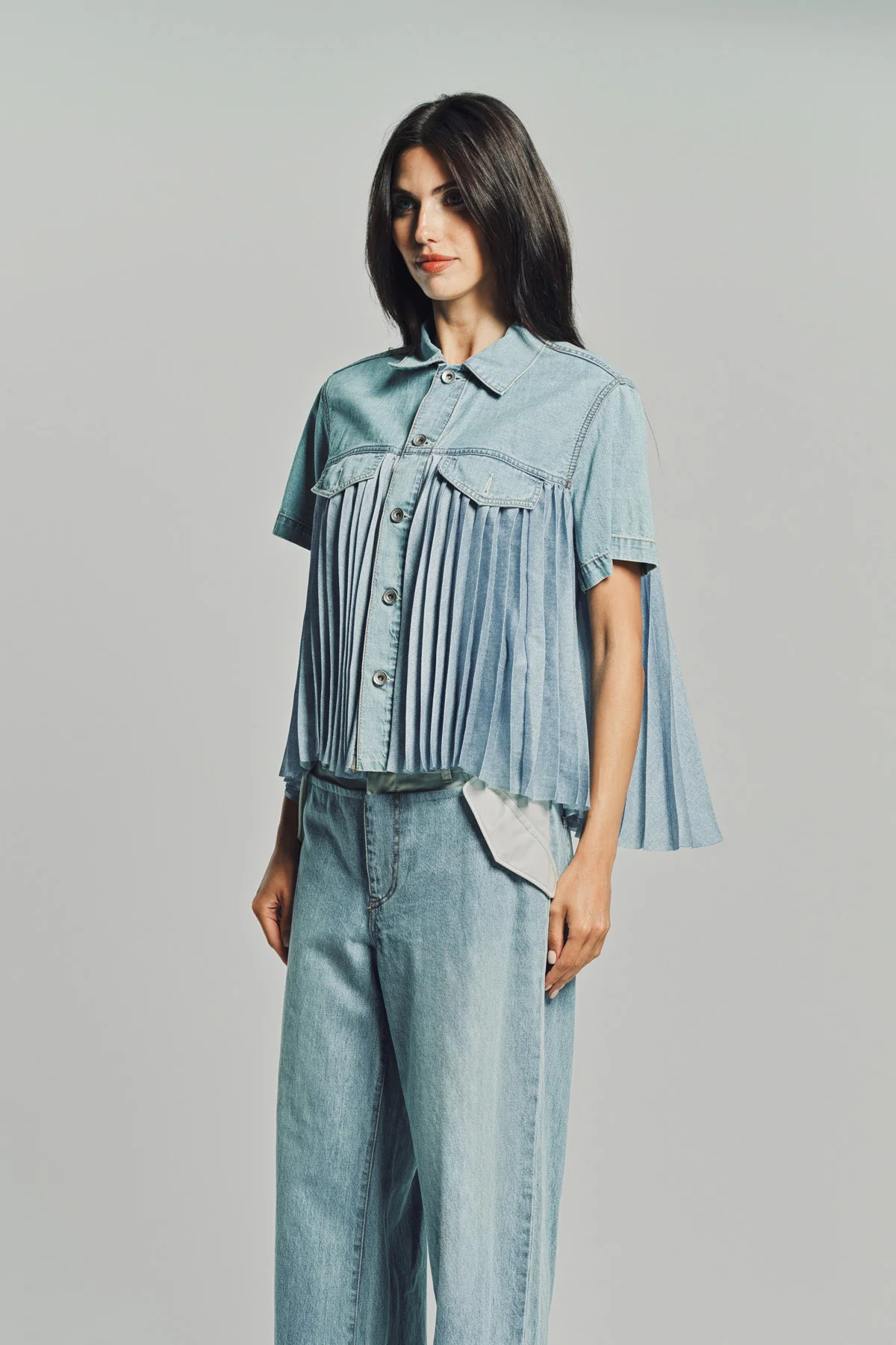 SACAI | DENIM SHIRT - Image 3