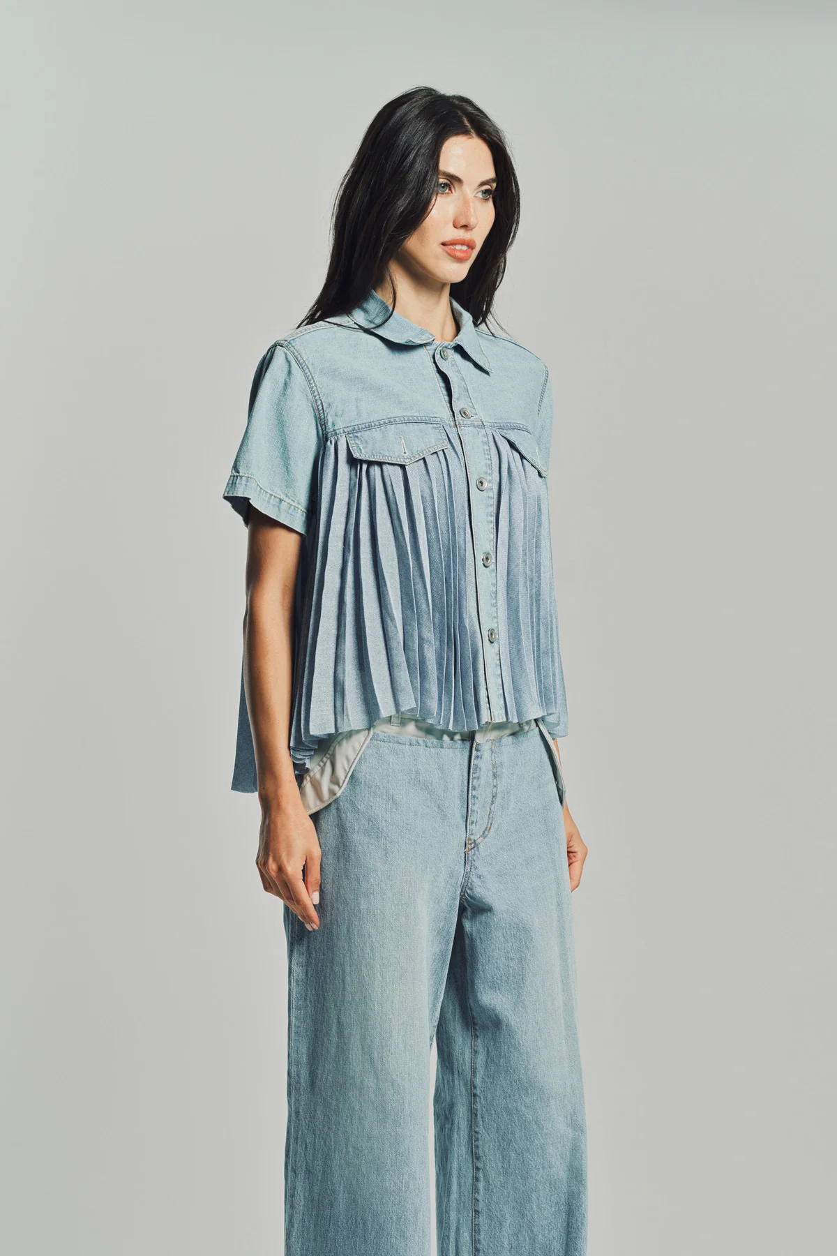 SACAI | DENIM SHIRT - Image 4