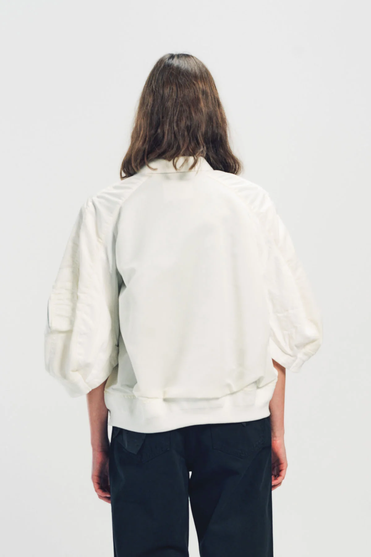 SACAI | DENIM X NYLON TWILL JACKET - Image 4
