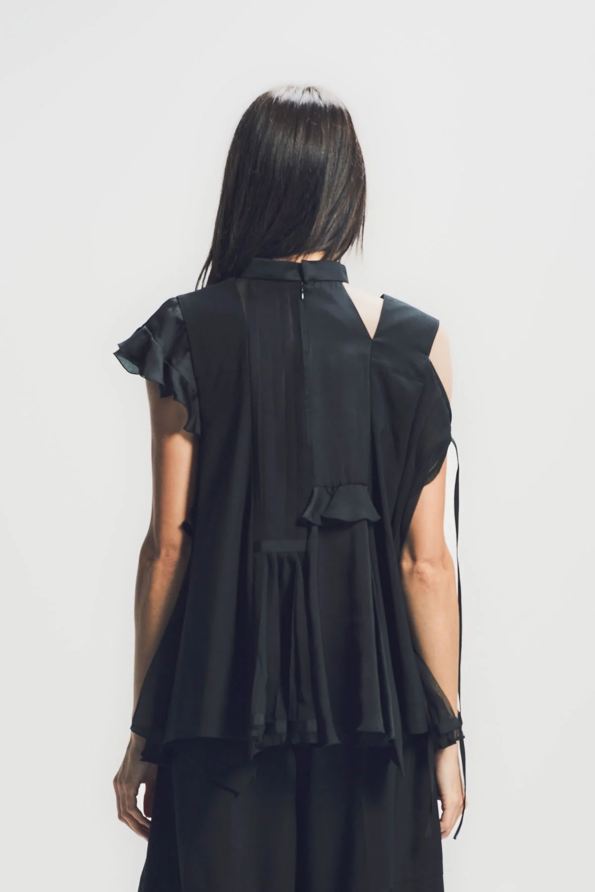 SACAI | FARBRIC MIX PULLOVER - Image 4