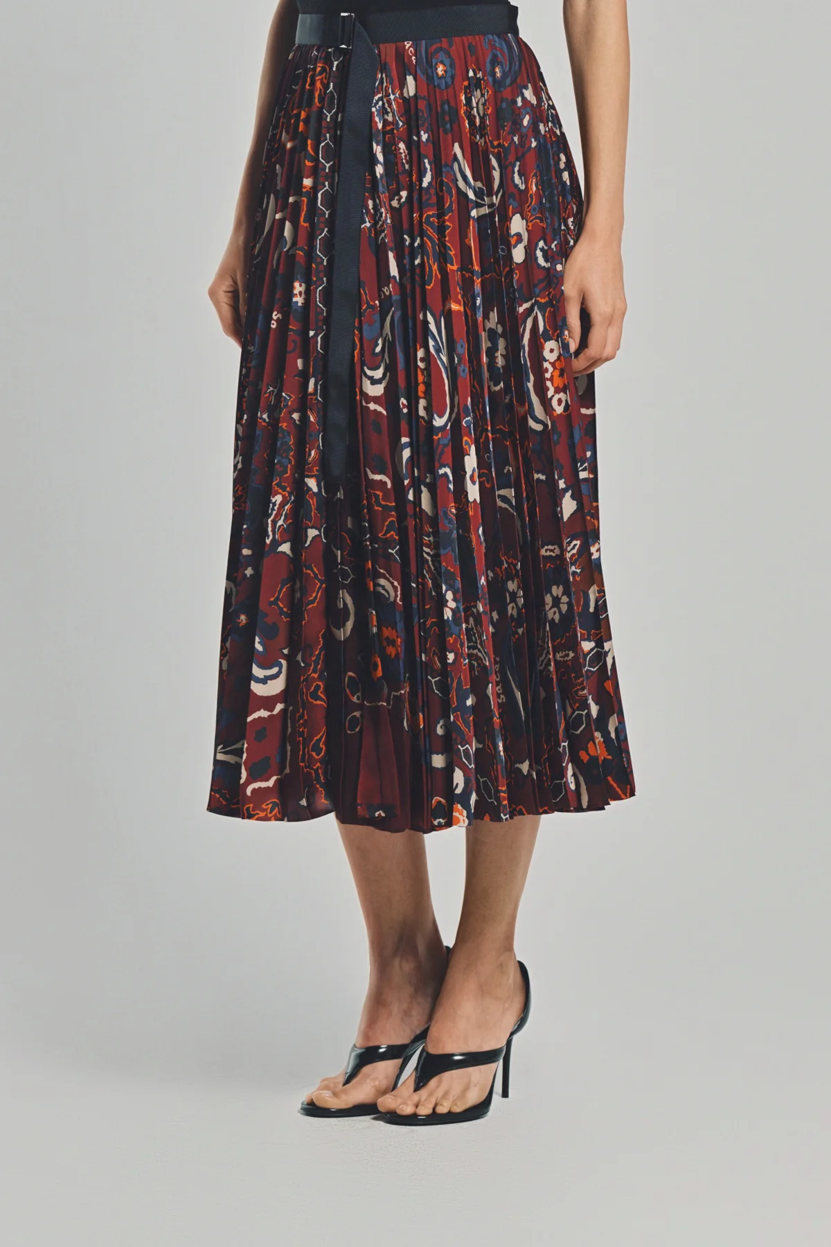 SACAI | FLORAL PRINT SKIRT - Image 3