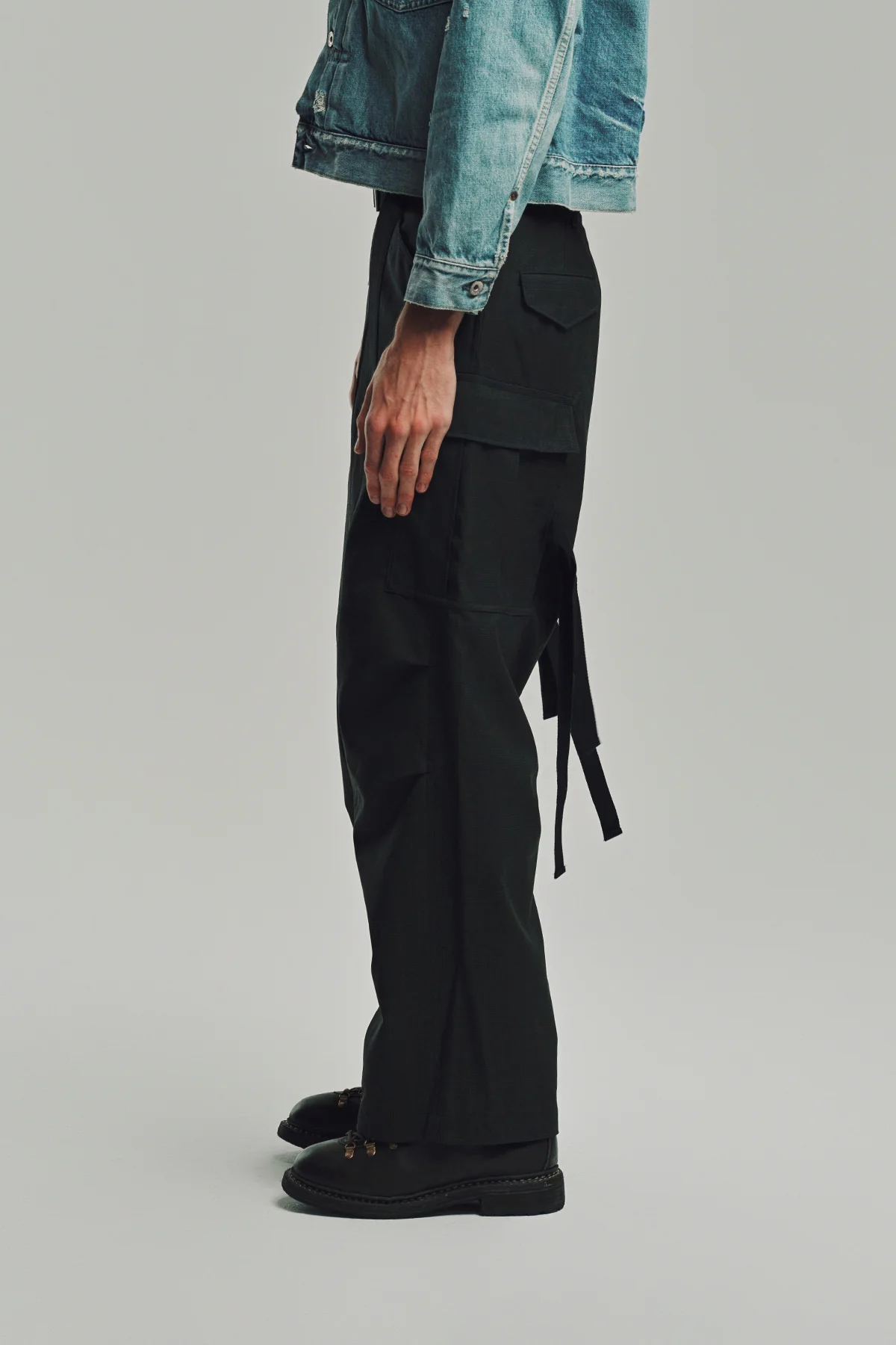 SACAI | GLEN CHECK PANTS - Image 3