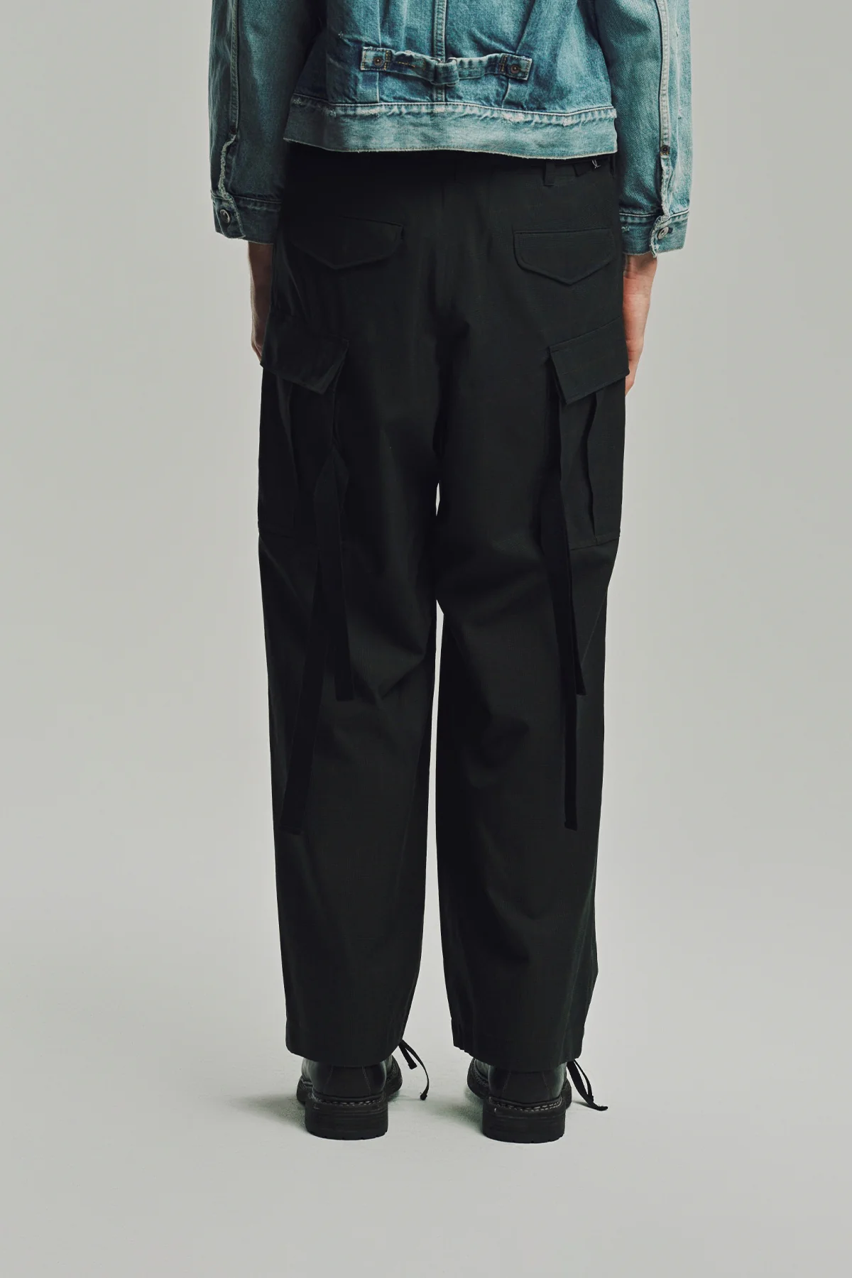 SACAI | GLEN CHECK PANTS - Image 4