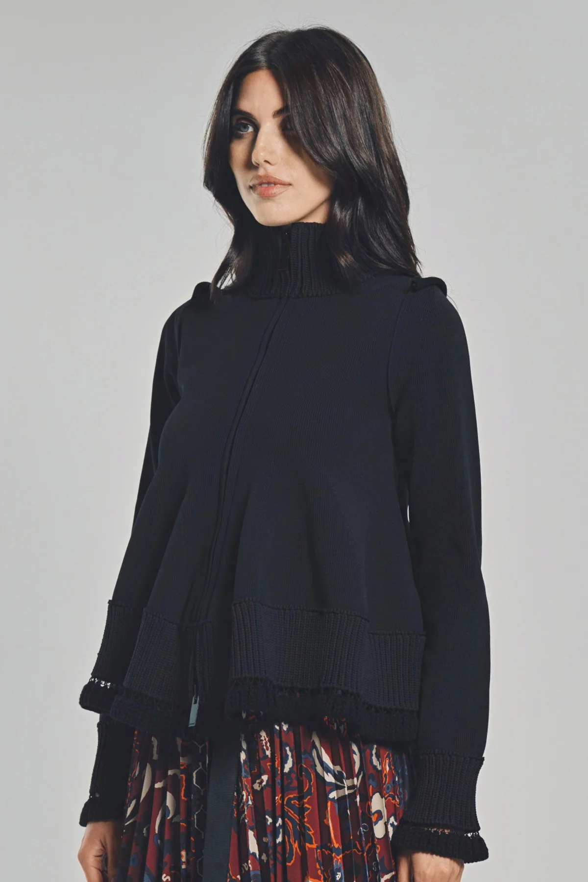 SACAI | KNIT BLOUSON - Image 3