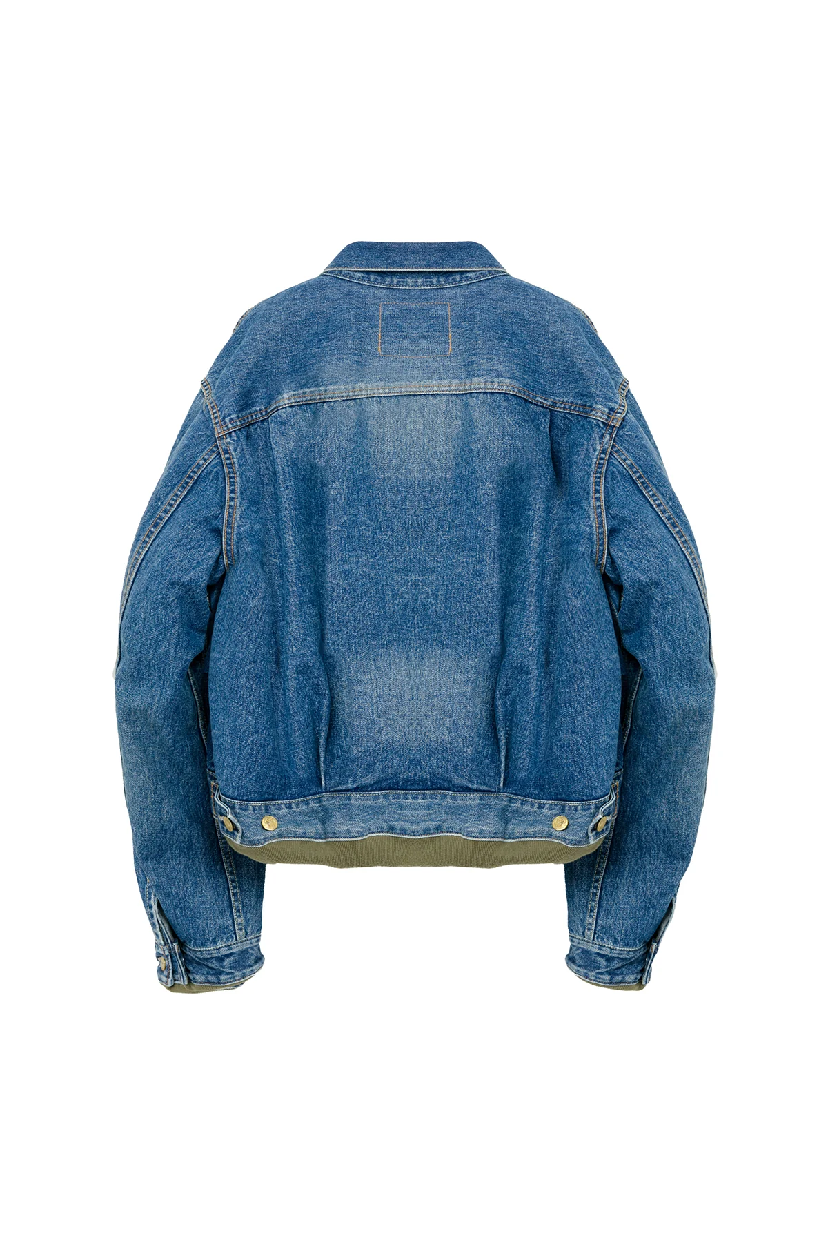 SACAI | LEVI'S® X SACAI MEN'S DENIM X NYLON TWILL REVERSIBLE BLOUSON - Image 2