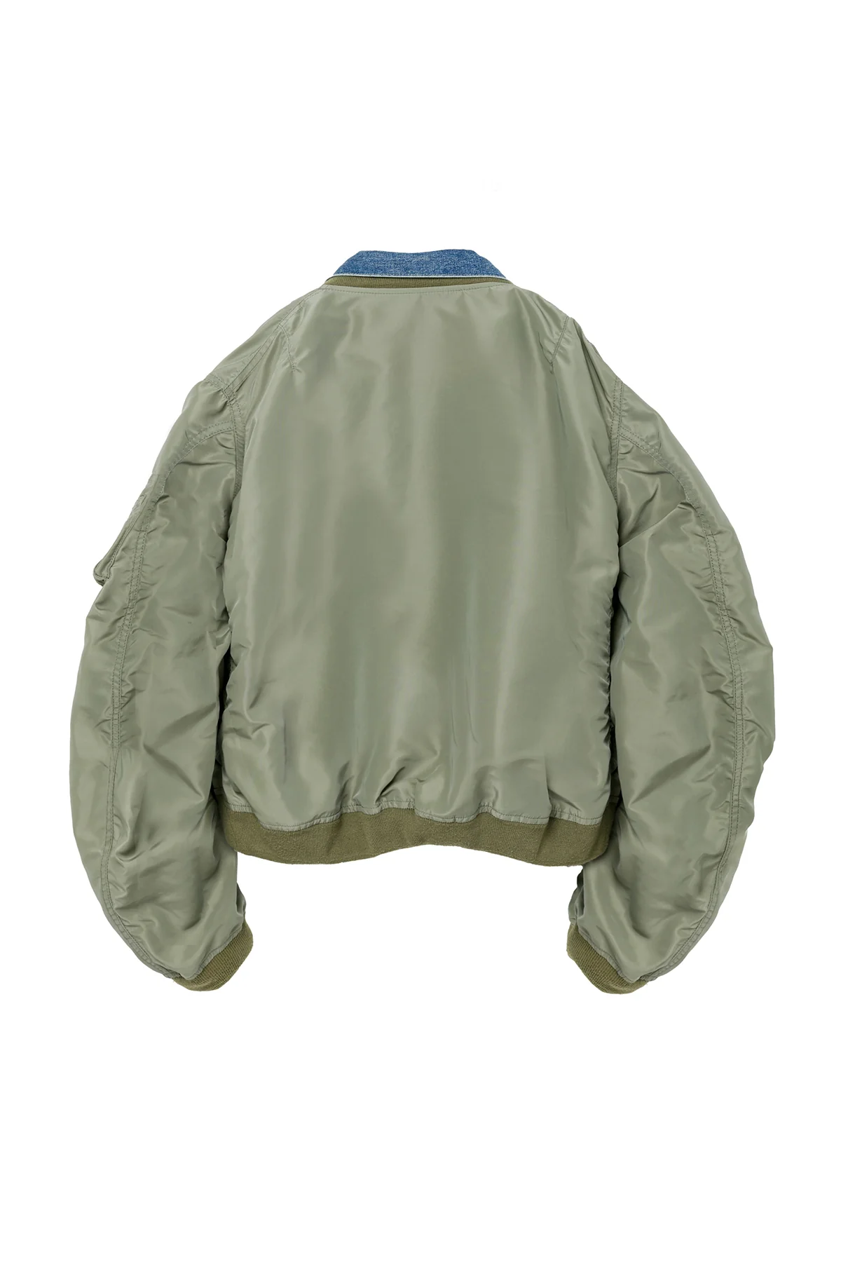 SACAI | LEVI'S® X SACAI MEN'S DENIM X NYLON TWILL REVERSIBLE BLOUSON - Image 4