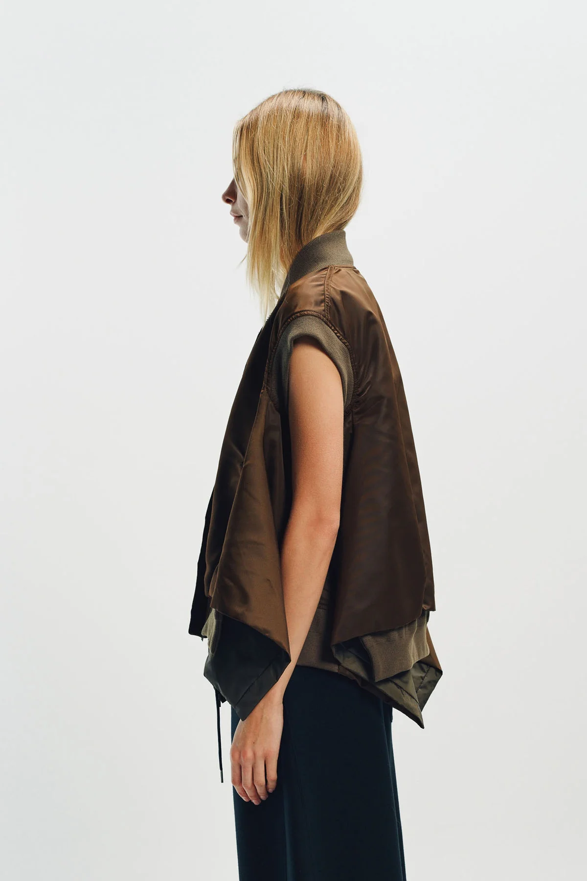 SACAI | NYLON TWILL VEST - Image 3