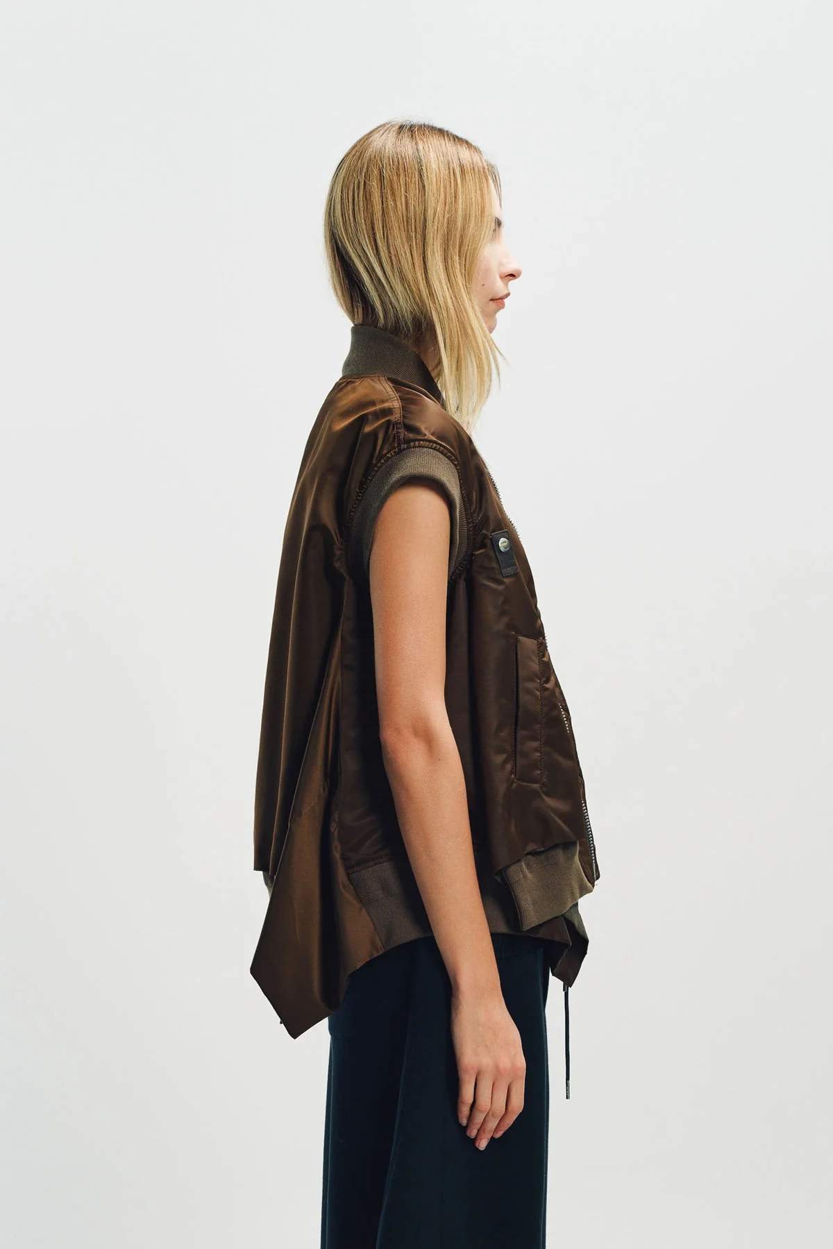 SACAI | NYLON TWILL VEST - Image 5