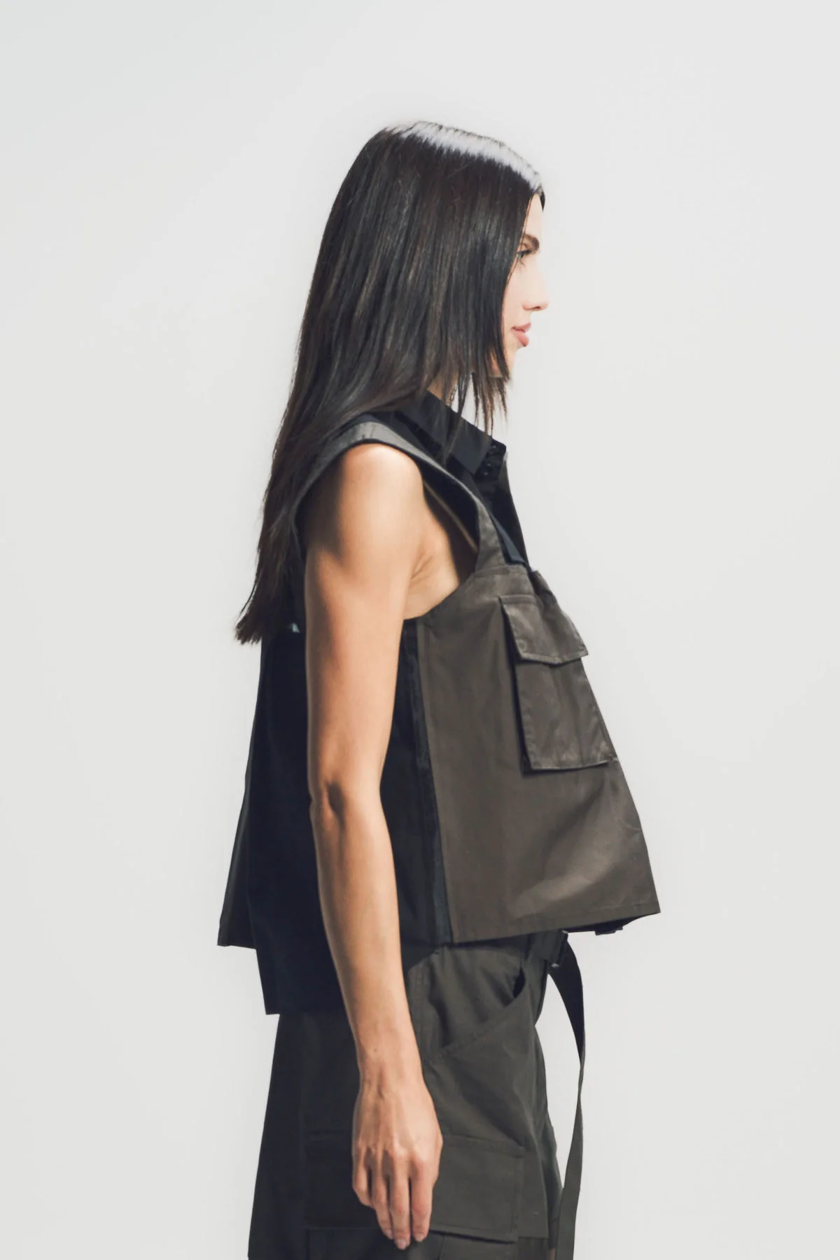 SACAI | POPLIN X COTTON WEATHER SHIRT - Image 5