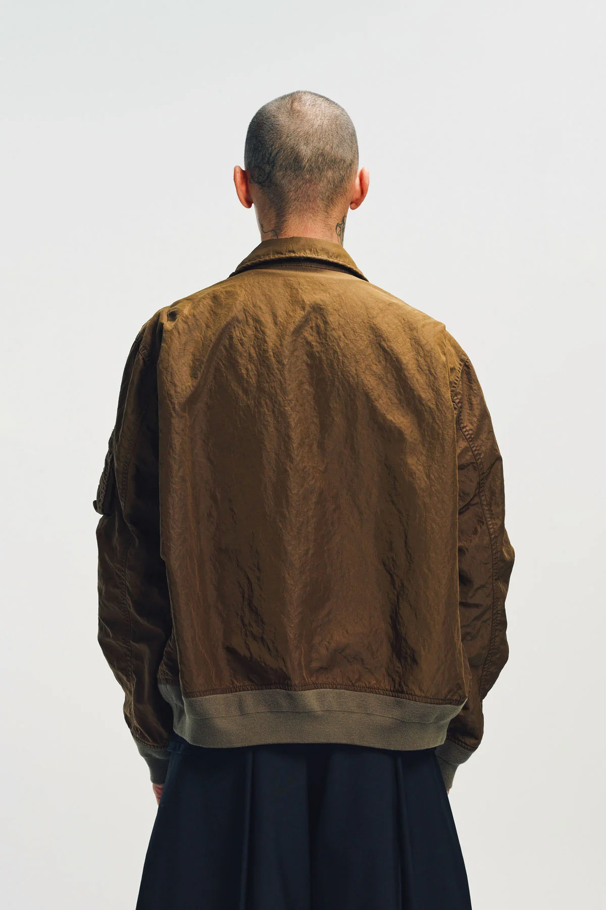 SACAI | TREATED NYLON TWILL BLOUSON - Image 4