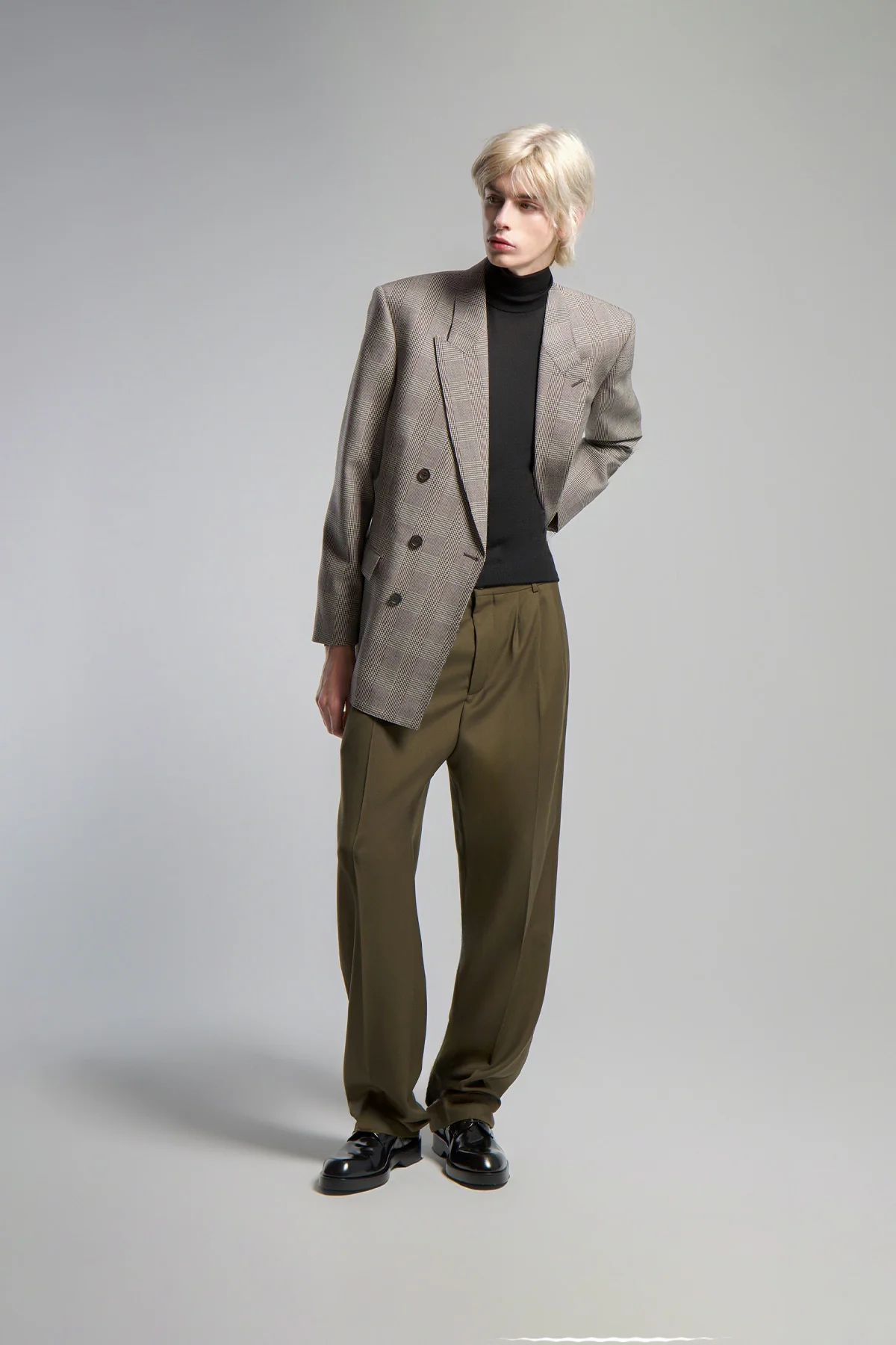 SAINT LAURENT | BAGGY WOOL PANTS