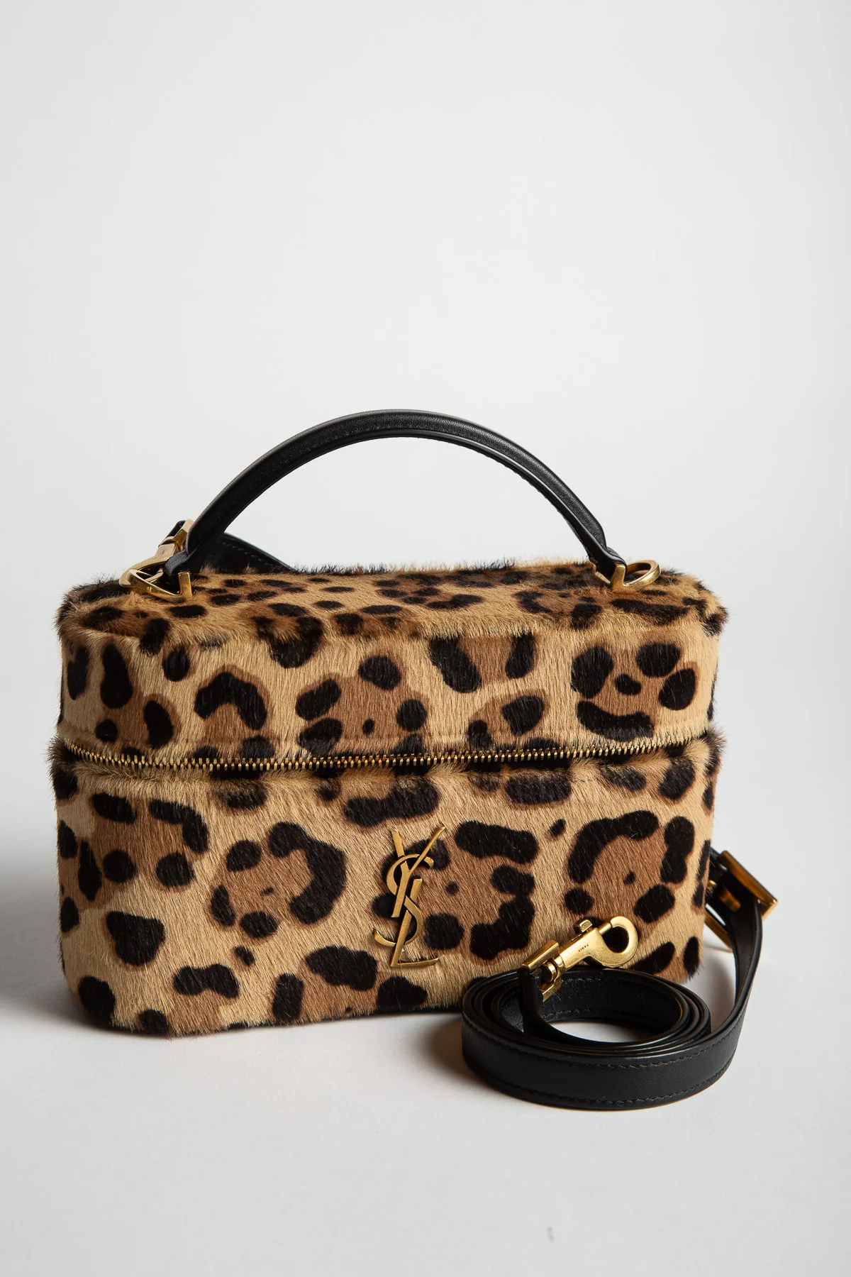 SAINT LAURENT | GABY VANITY BAG IN PONY HAIR LEATHER - Image 4