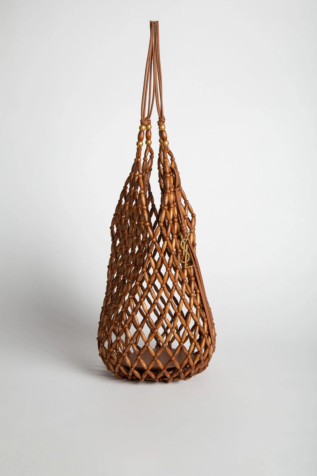 SAINT LAURENT | WOOD BEADED BAG - Image 2