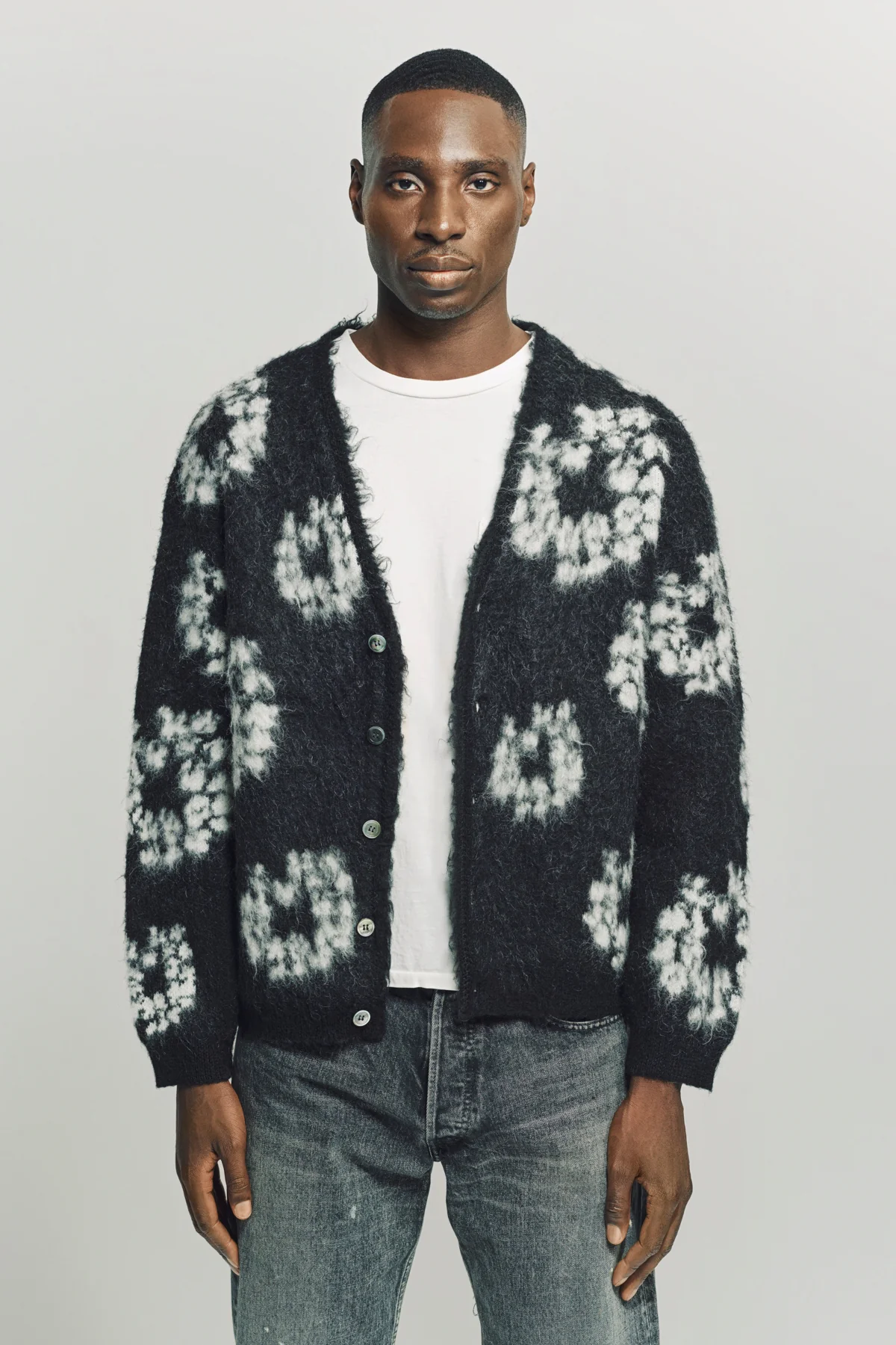 SAINT MICHAEL | DENIM TEARS WREATH CARDIGAN - Image 2