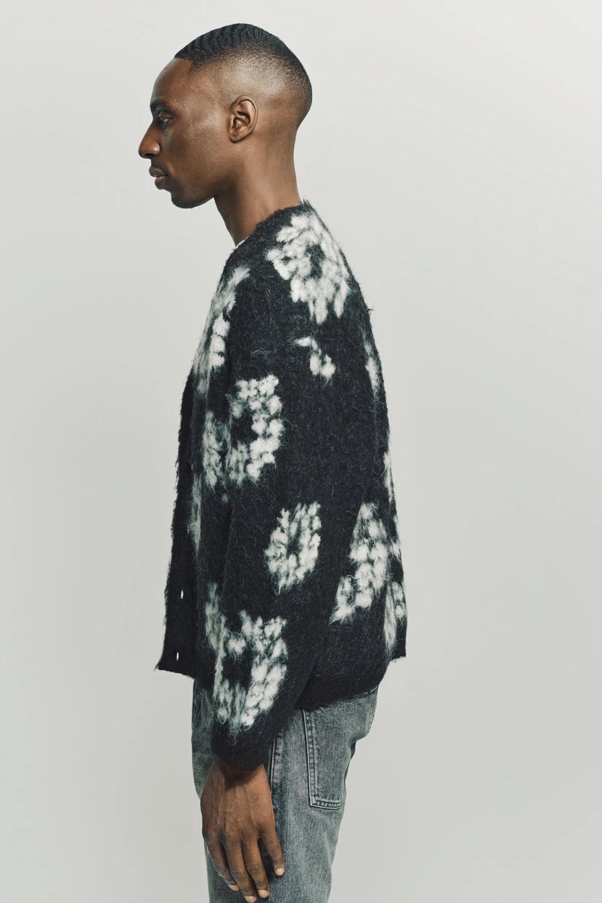 SAINT MICHAEL | DENIM TEARS WREATH CARDIGAN - Image 3