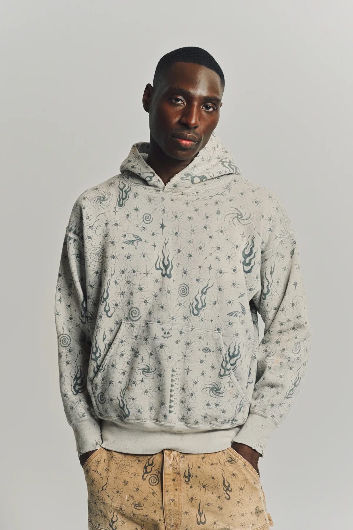 SAINT MICHAEL | DR. WOO HOODIE - Image 2