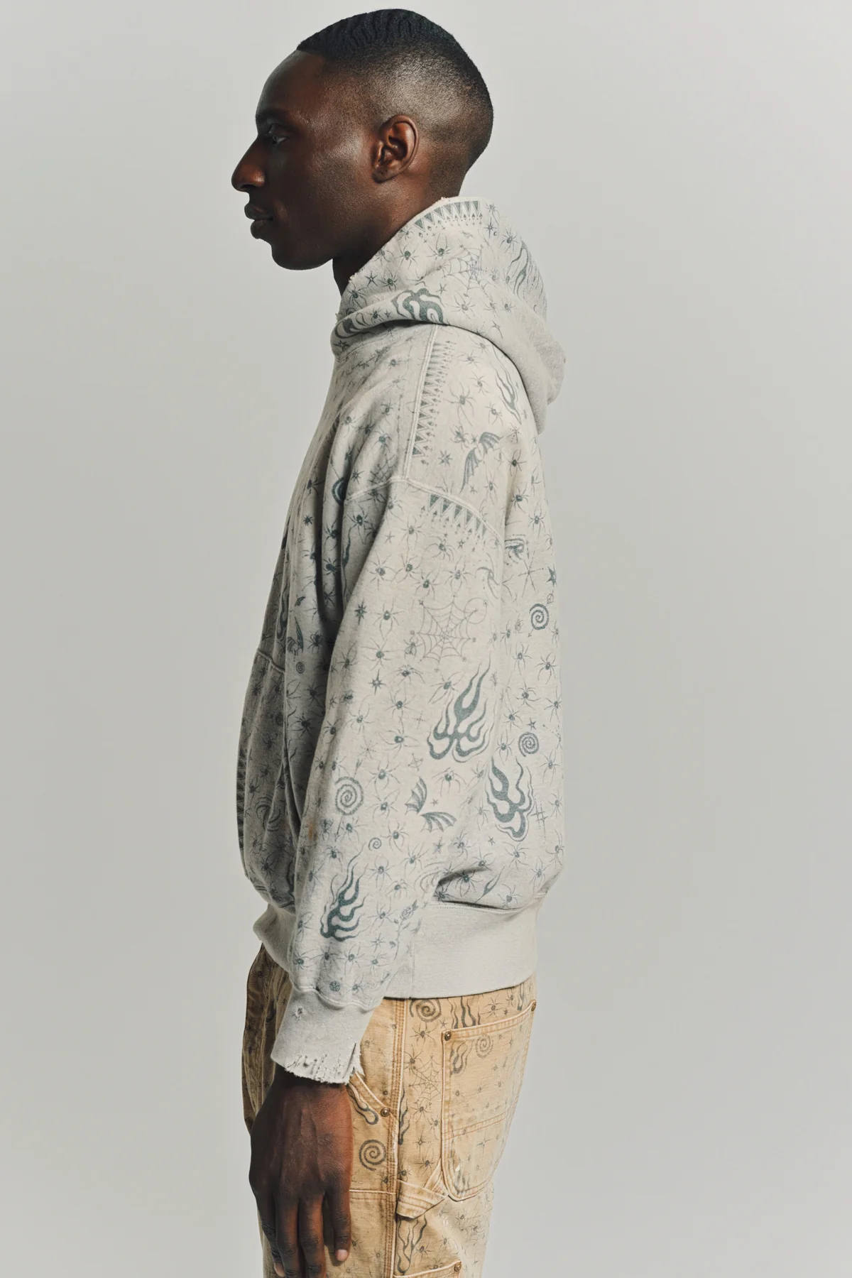 SAINT MICHAEL | DR. WOO HOODIE - Image 3