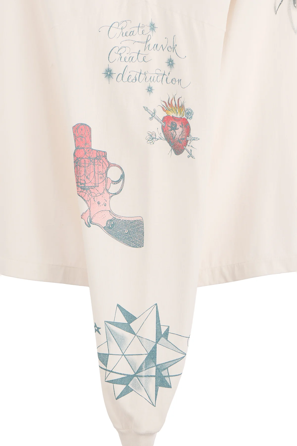 SAINT MICHAEL | DR WOO TATTOO LONG SLEEVE TEE - Image 3