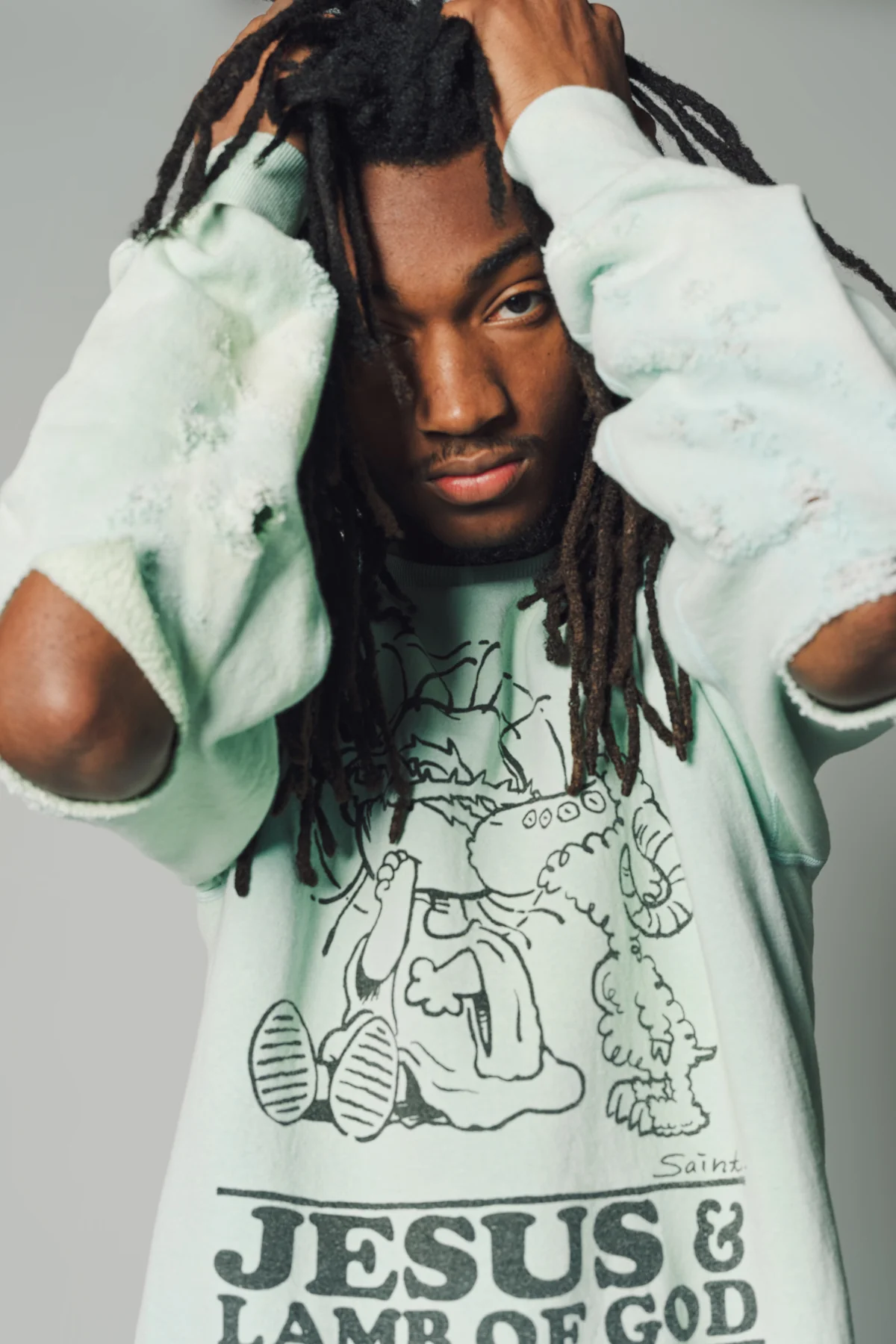 SAINT MICHAEL | JESUS CREWNECK - Image 5
