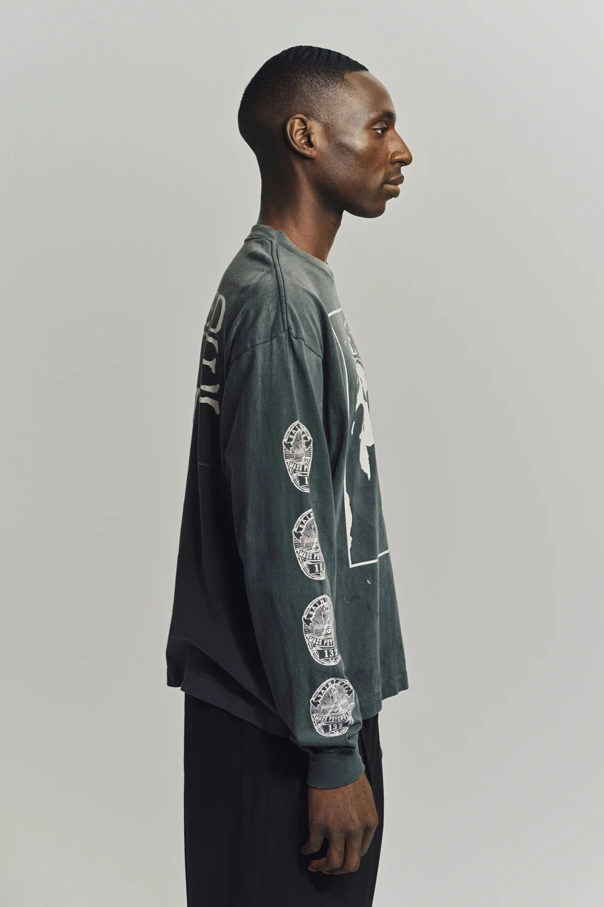 SAINT MICHAEL | LOVE SAINT LONG SLEEVE T-SHIRT - Image 5