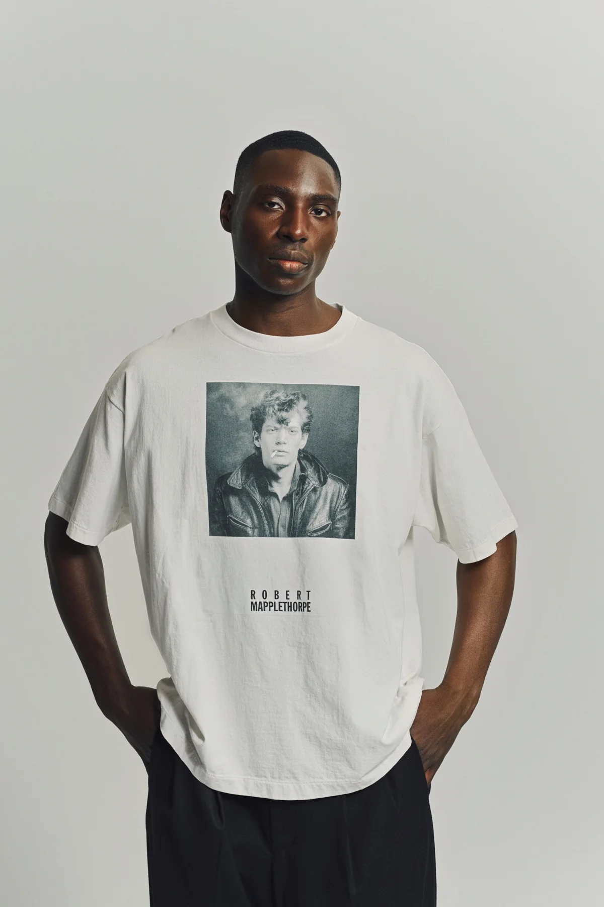 SAINT MICHAEL | ROBERT MAPPLETHORPE SHORT SLEEVE T-SHIRT - Image 2
