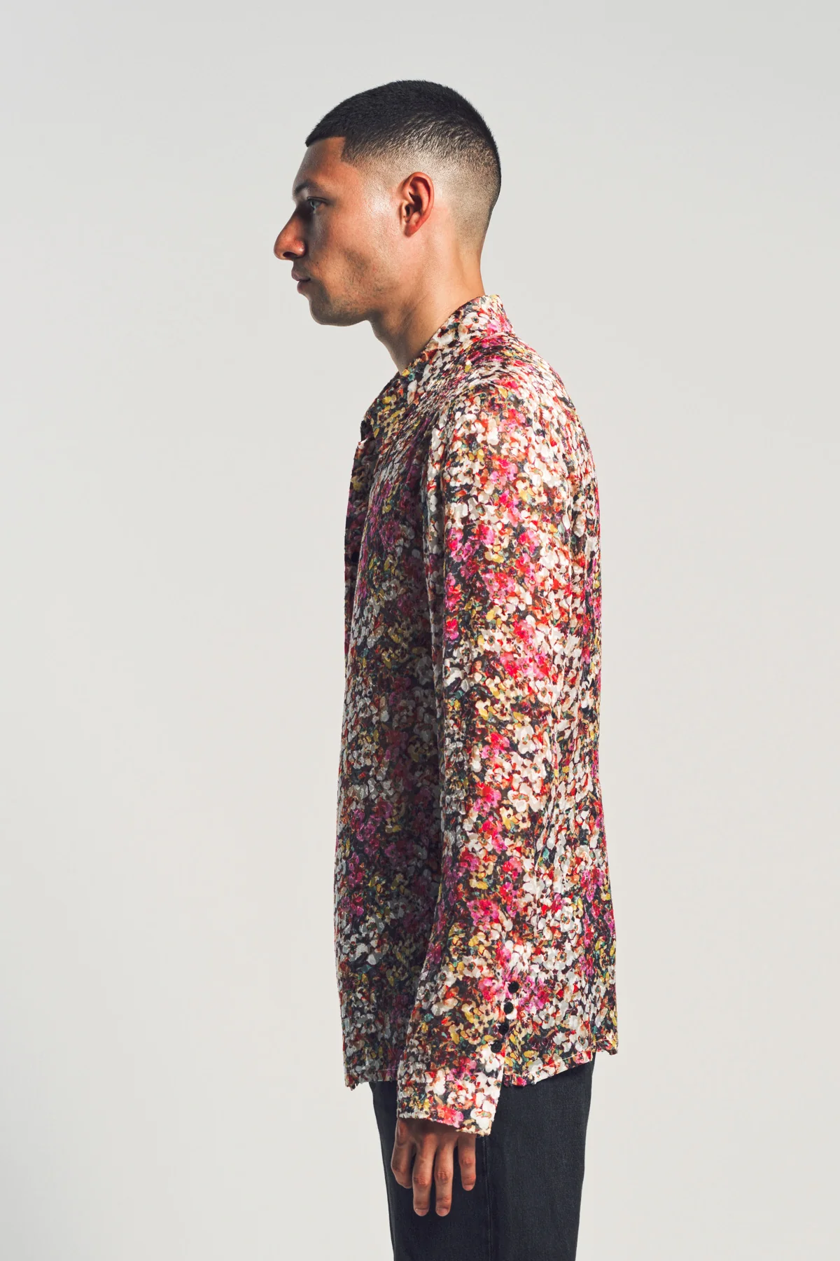 SAPIO | FLORAL LONG SLEEVE SHIRT - Image 3