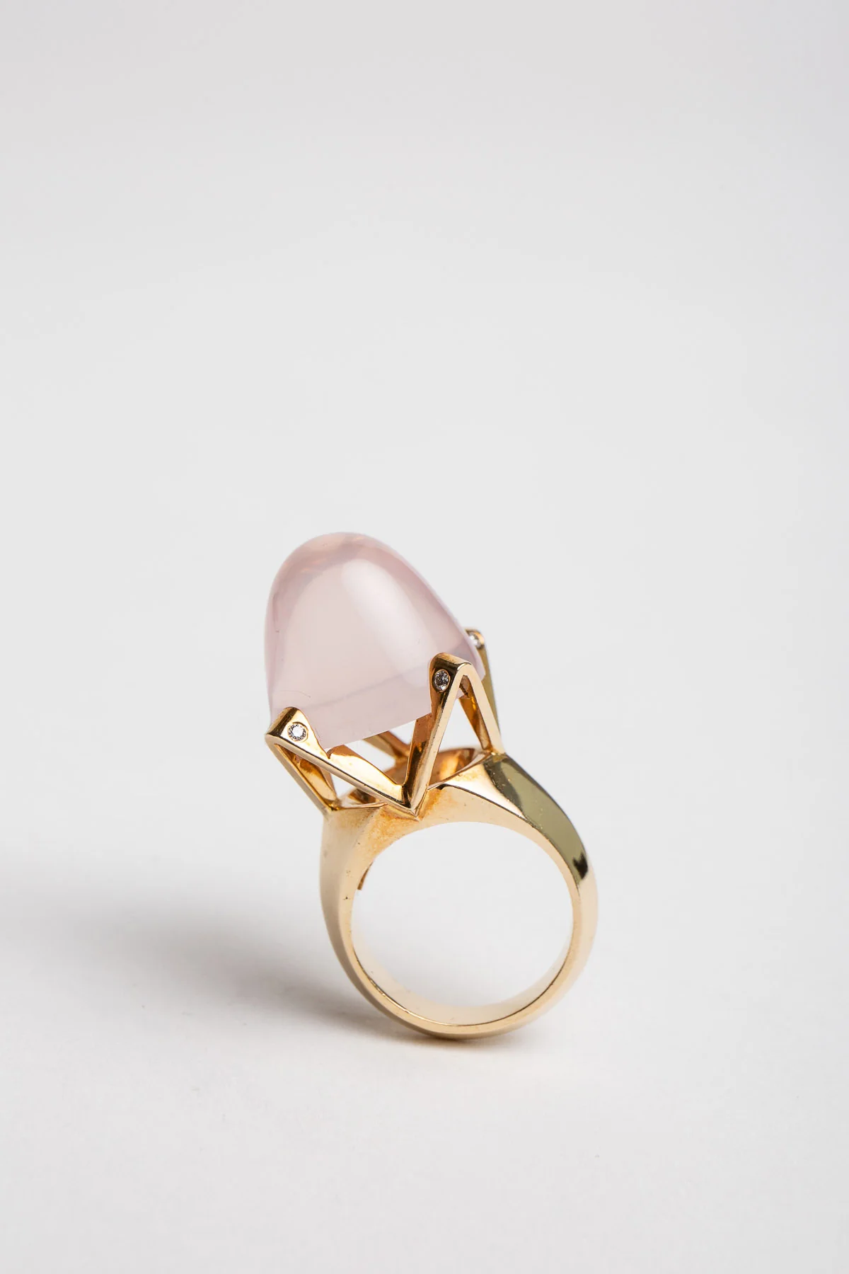 SARAH JANE WILDE | ROSE QUARTZ RING - Image 3