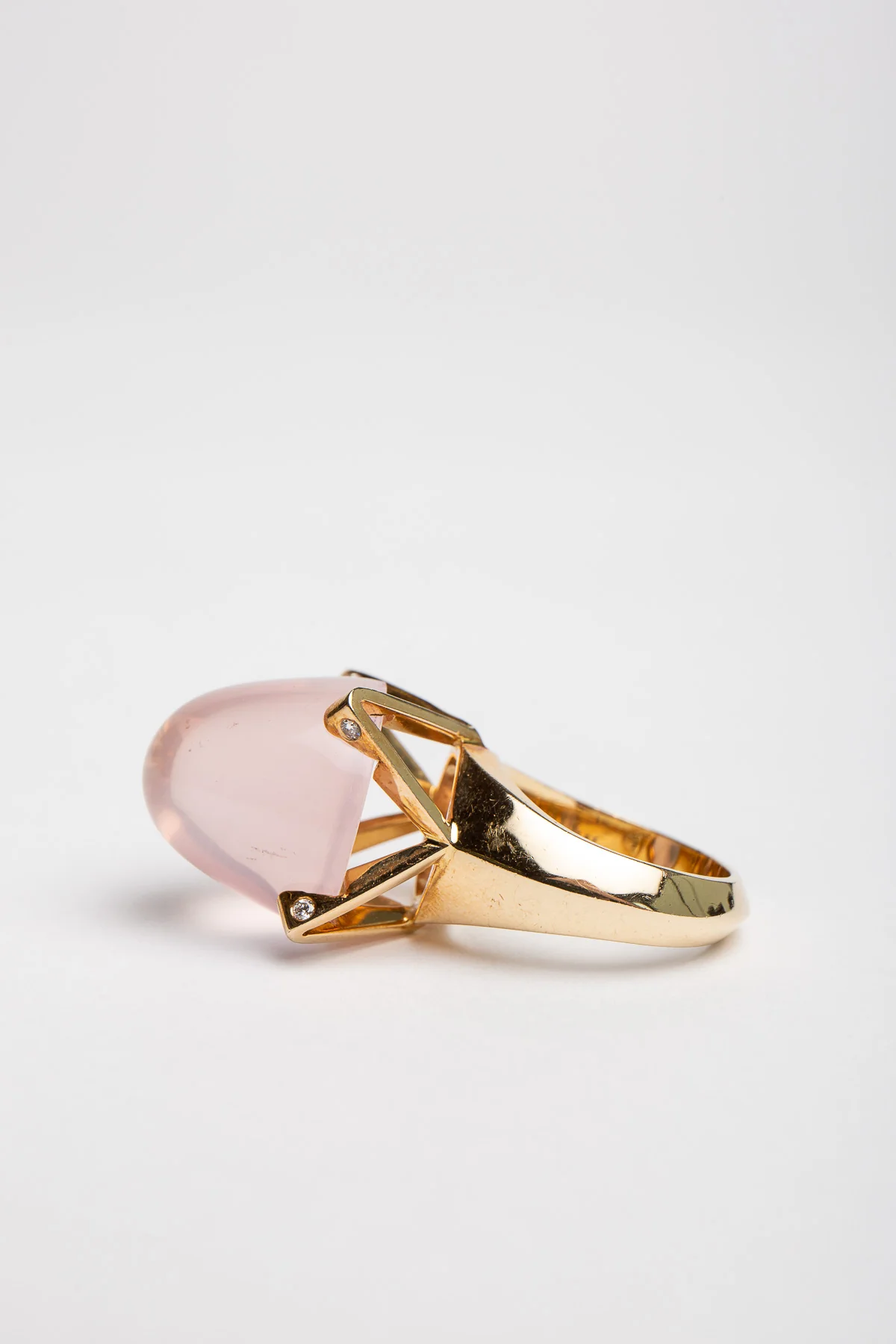 SARAH JANE WILDE | ROSE QUARTZ RING - Image 4