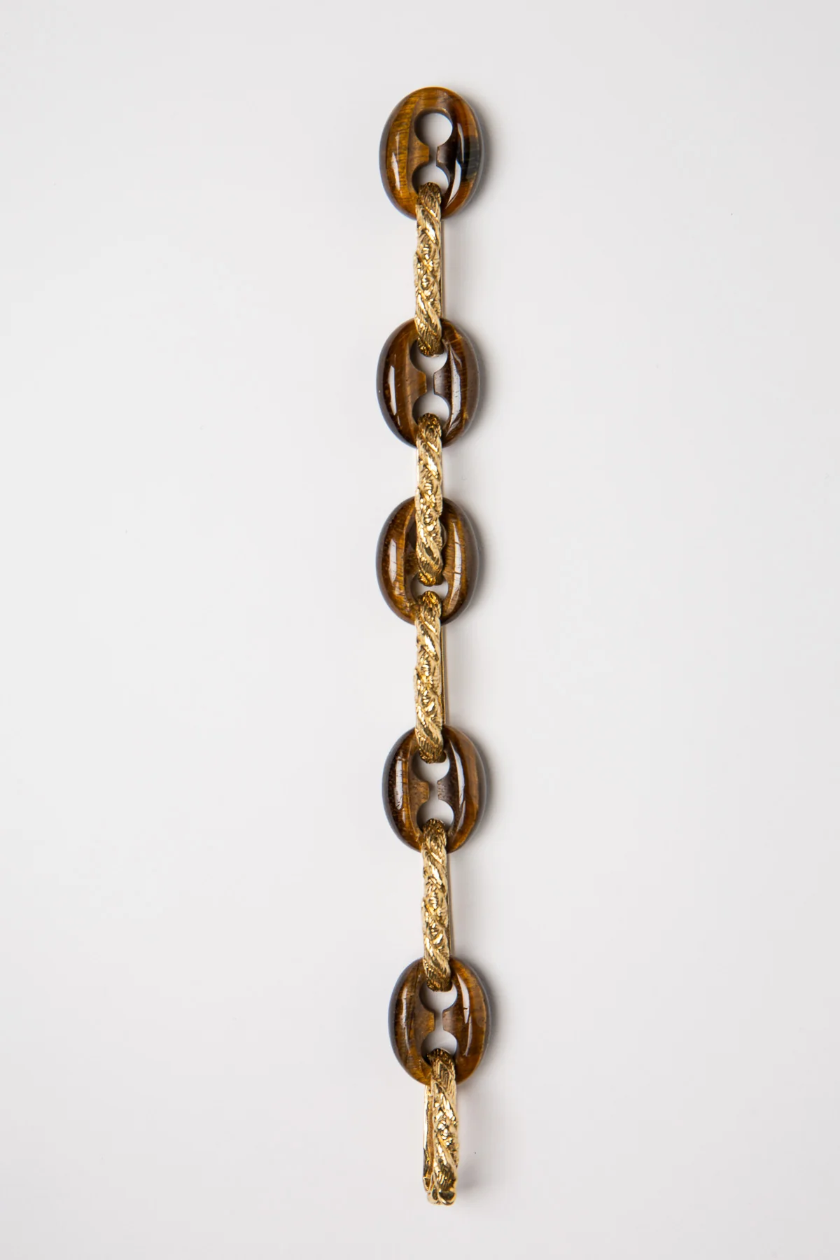SARAH JANE WILDE | TIGERS EYE LINK BRACELET - Image 2