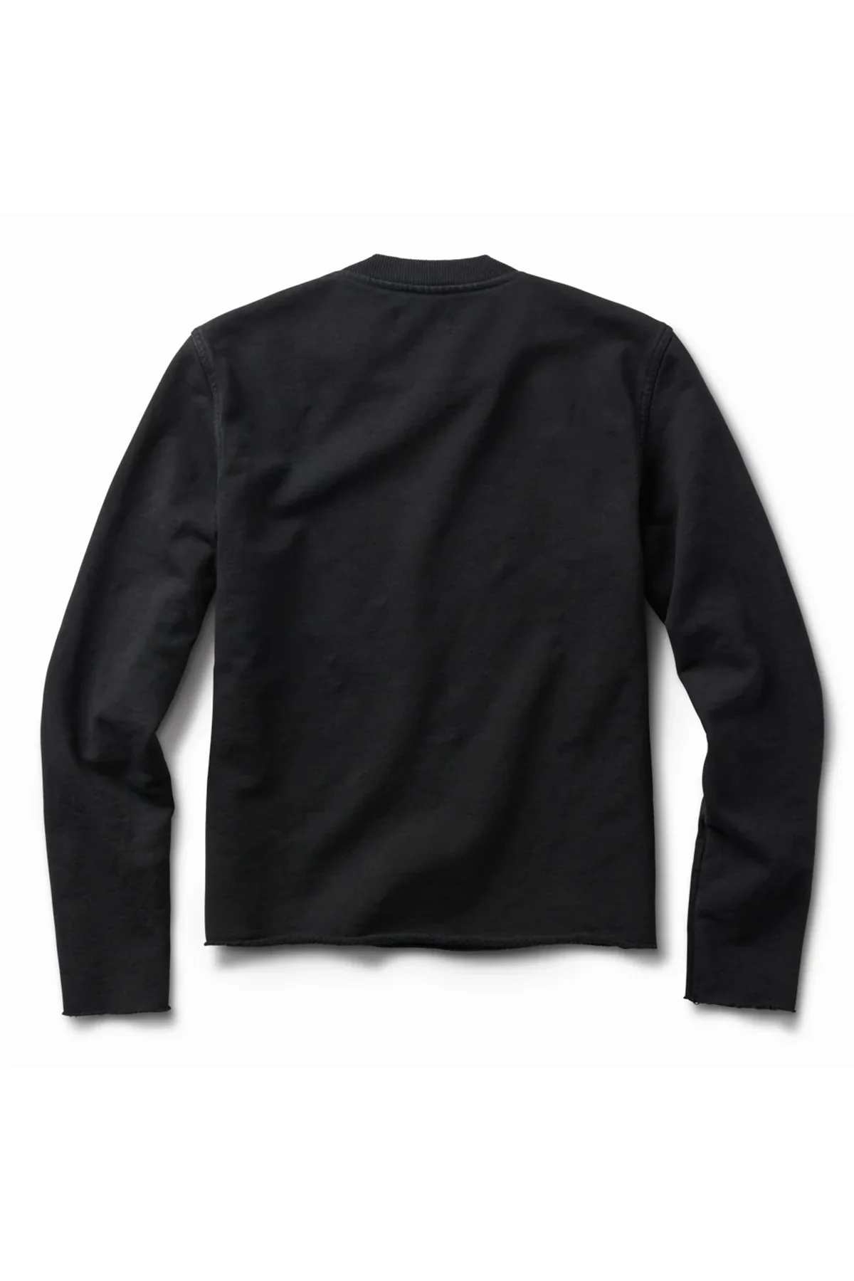 SCHAEFFER'S GARMENT HOTEL | RAW EDGE FRENCH TERRY CREW SWEATSHIRT - Image 2