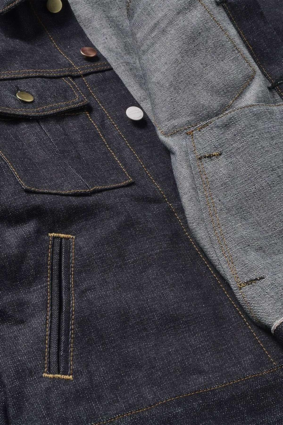 SCHAEFFER'S GARMENT HOTEL | ROPE INDIGO DENIM JACKET - Image 4